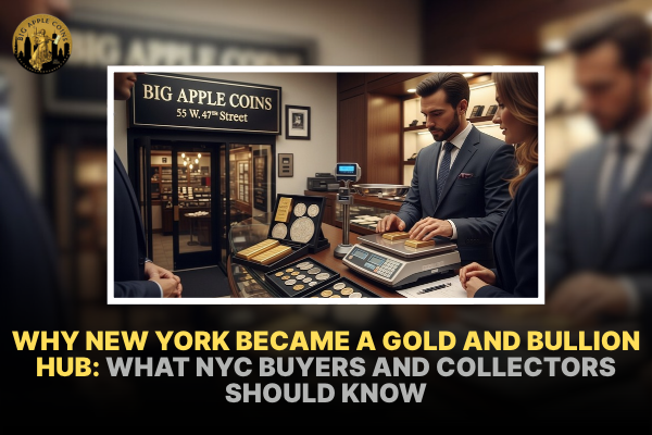 Why New York Became a Gold and Bullion Hub: What NYC Buyers and Collectors Should Know