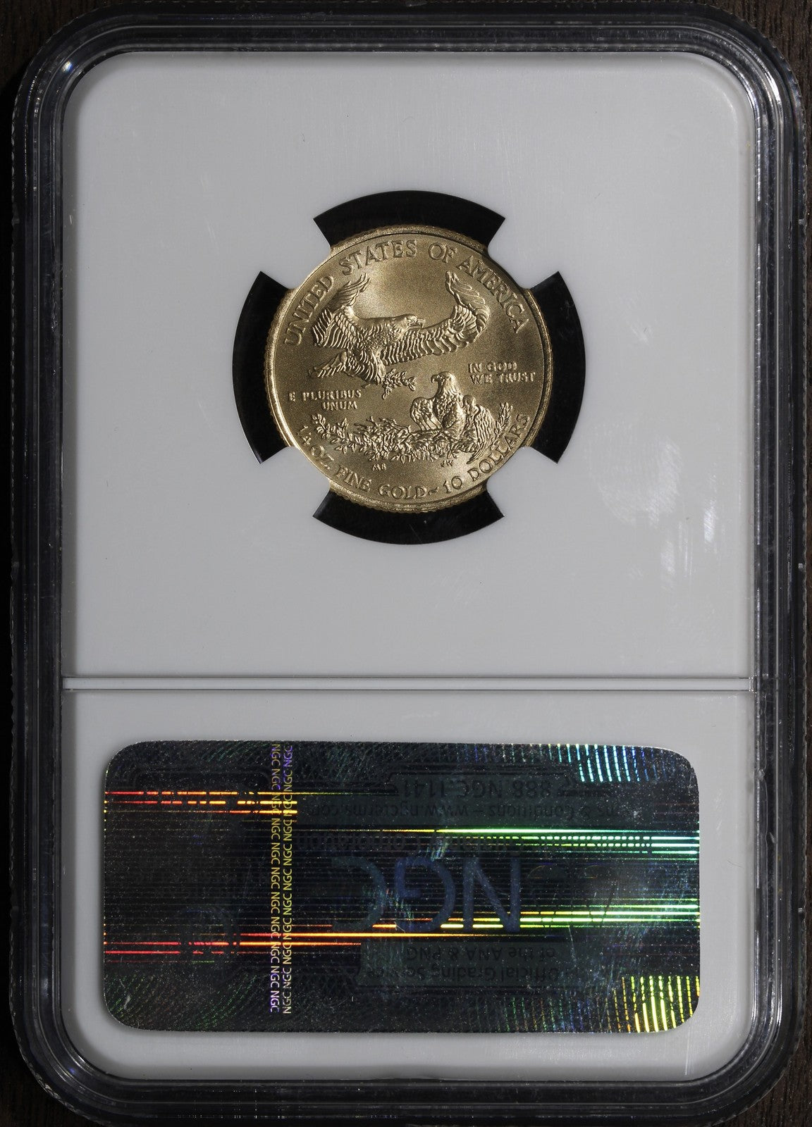2009 (MS70) 1/4 oz American Gold Eagle G$10 AGE NGC - Early Releases