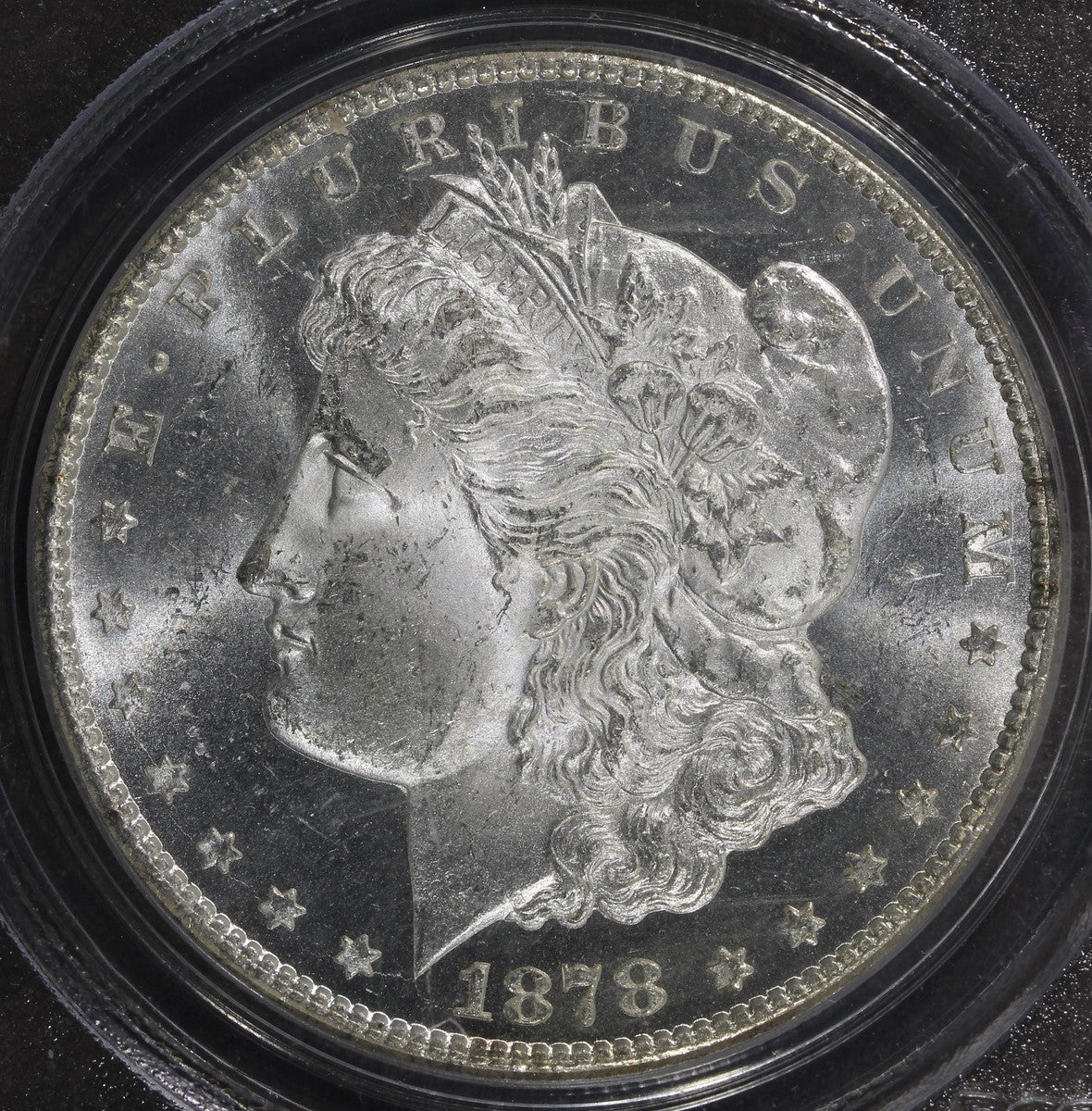 1878-CC (MS64 CAC) Morgan Silver Dollar $1 PCGS - Carson City