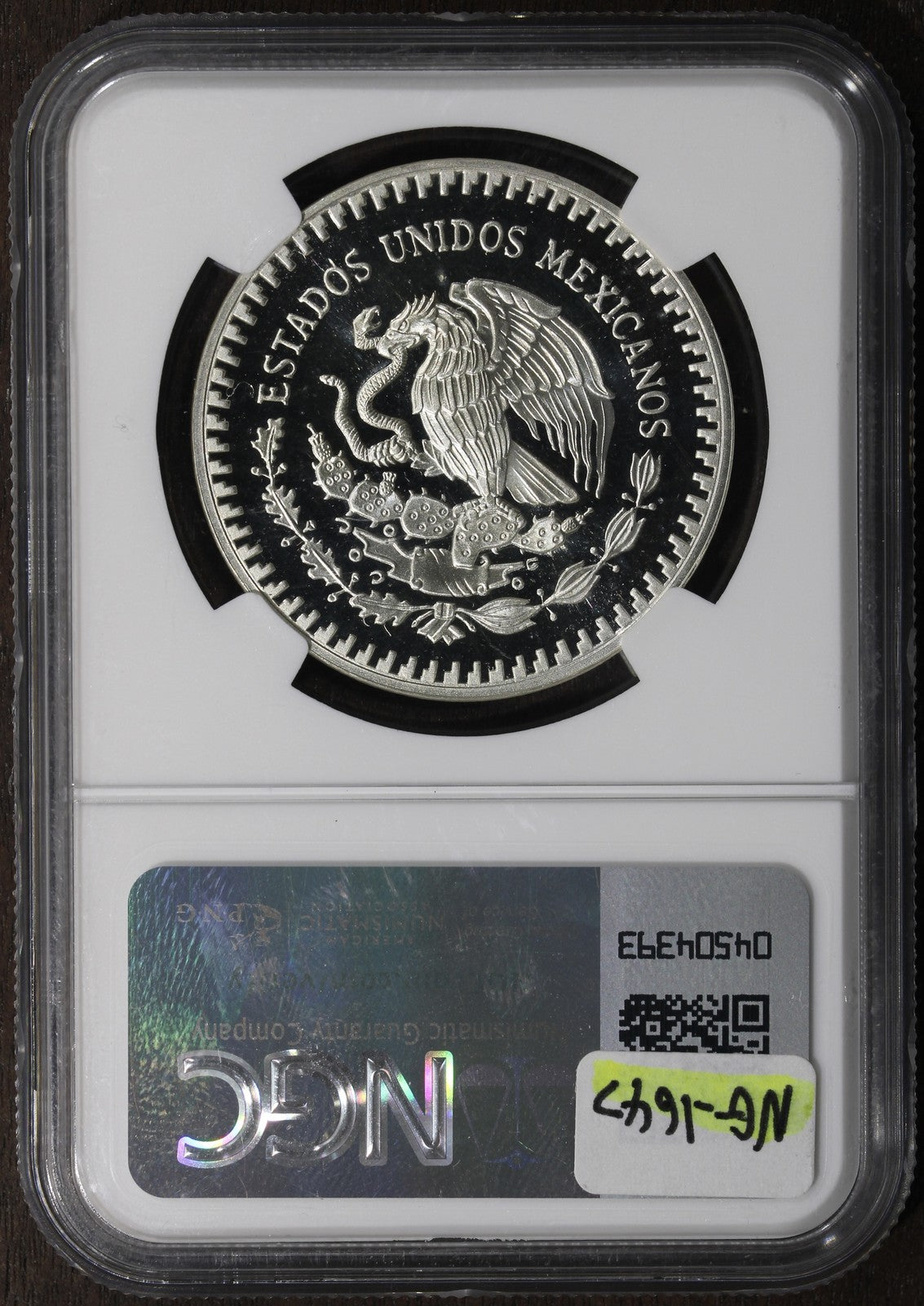 1989-Mo (PF68 Ultra Cameo) Proof Mexico 1 oz Silver Libertad Onza NGC