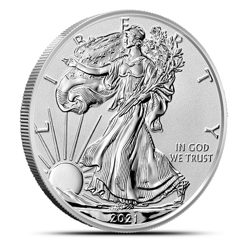 2021 Reverse Proof American Silver Eagle 1 oz Two (2)-Coin Set Designer Edition