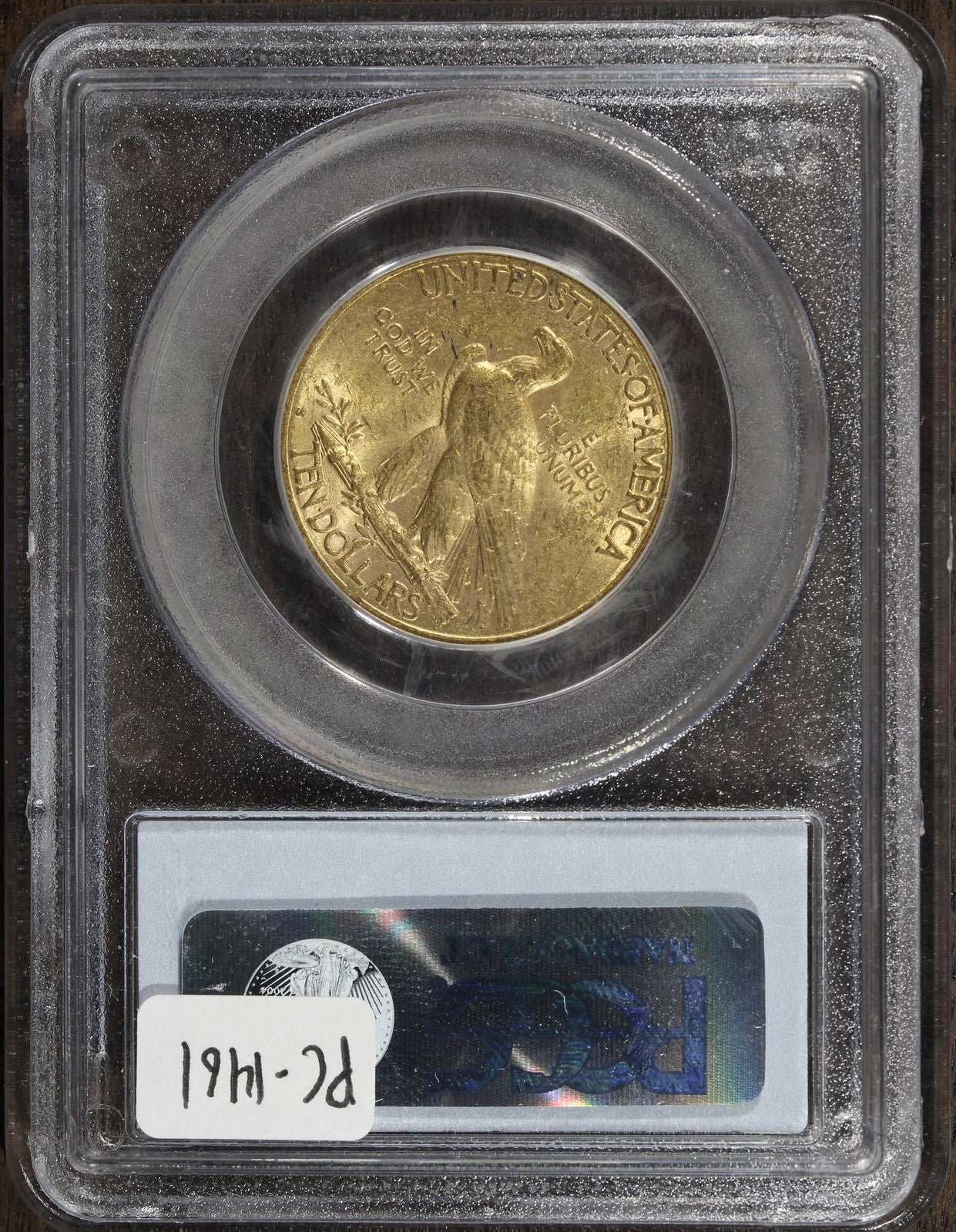 1910-S (MS60) Indian Gold Eagle $10 PCGS - Better Date