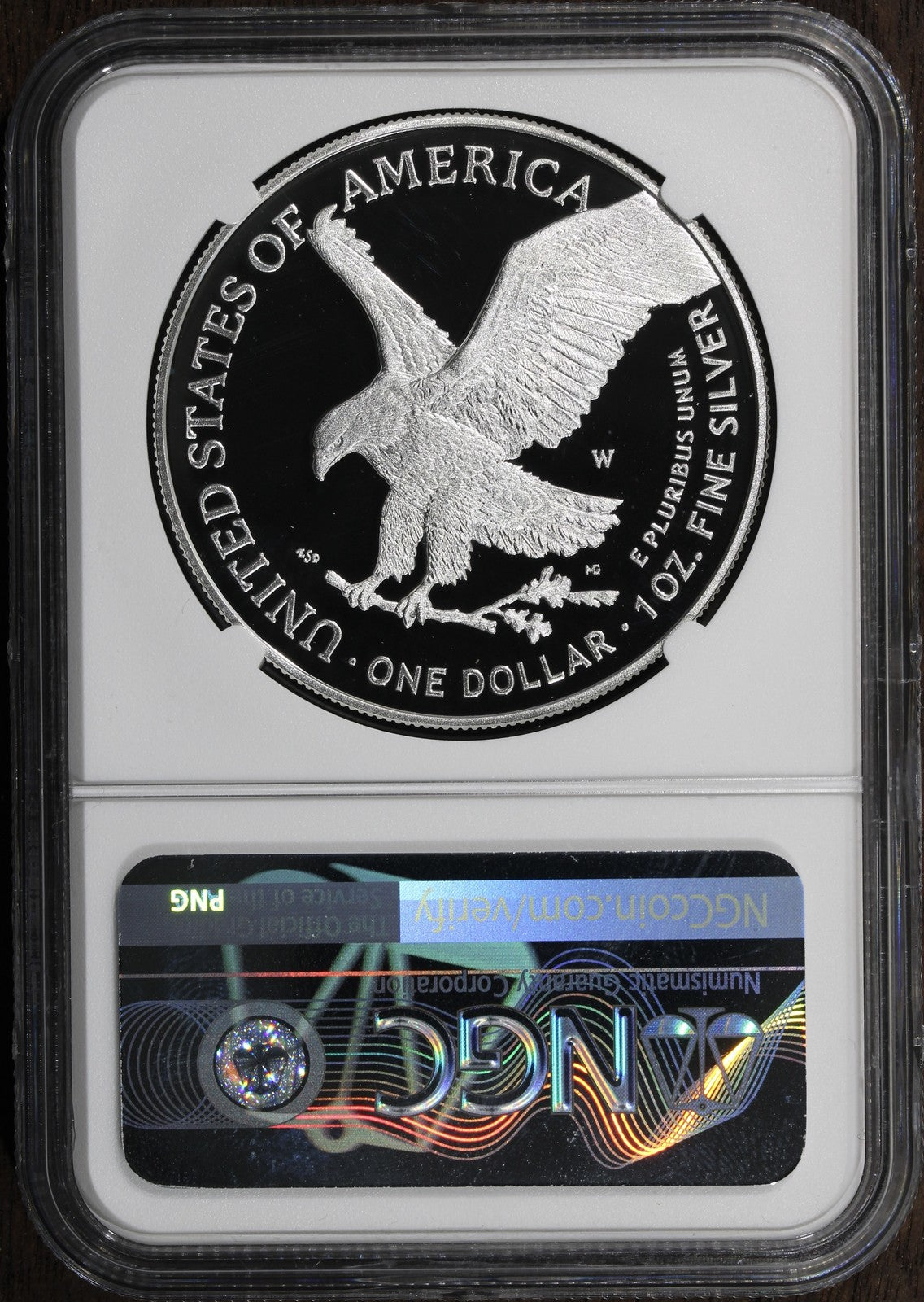 2025-W (PF70) Laser Privy American Silver Eagle $1 ASE - Early Releases ANA