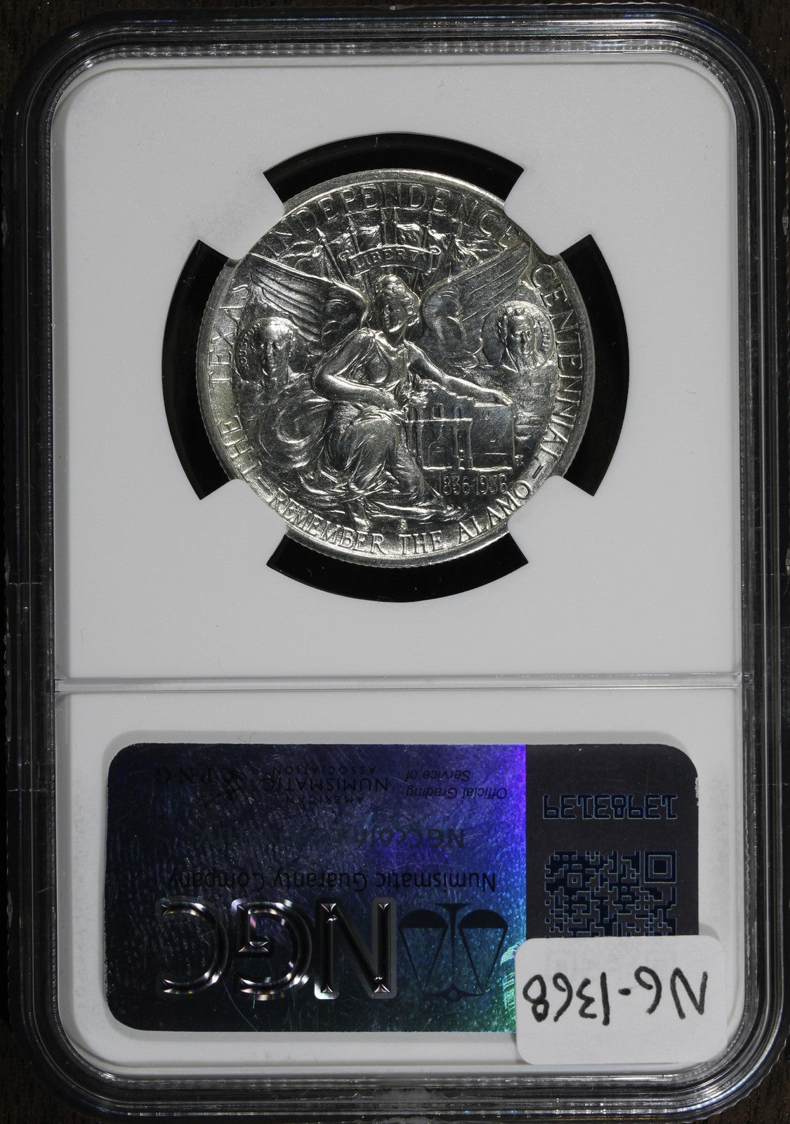 1938-S (MS67) Texas Commemorative Half Dollar 50C NGC - Great Luster