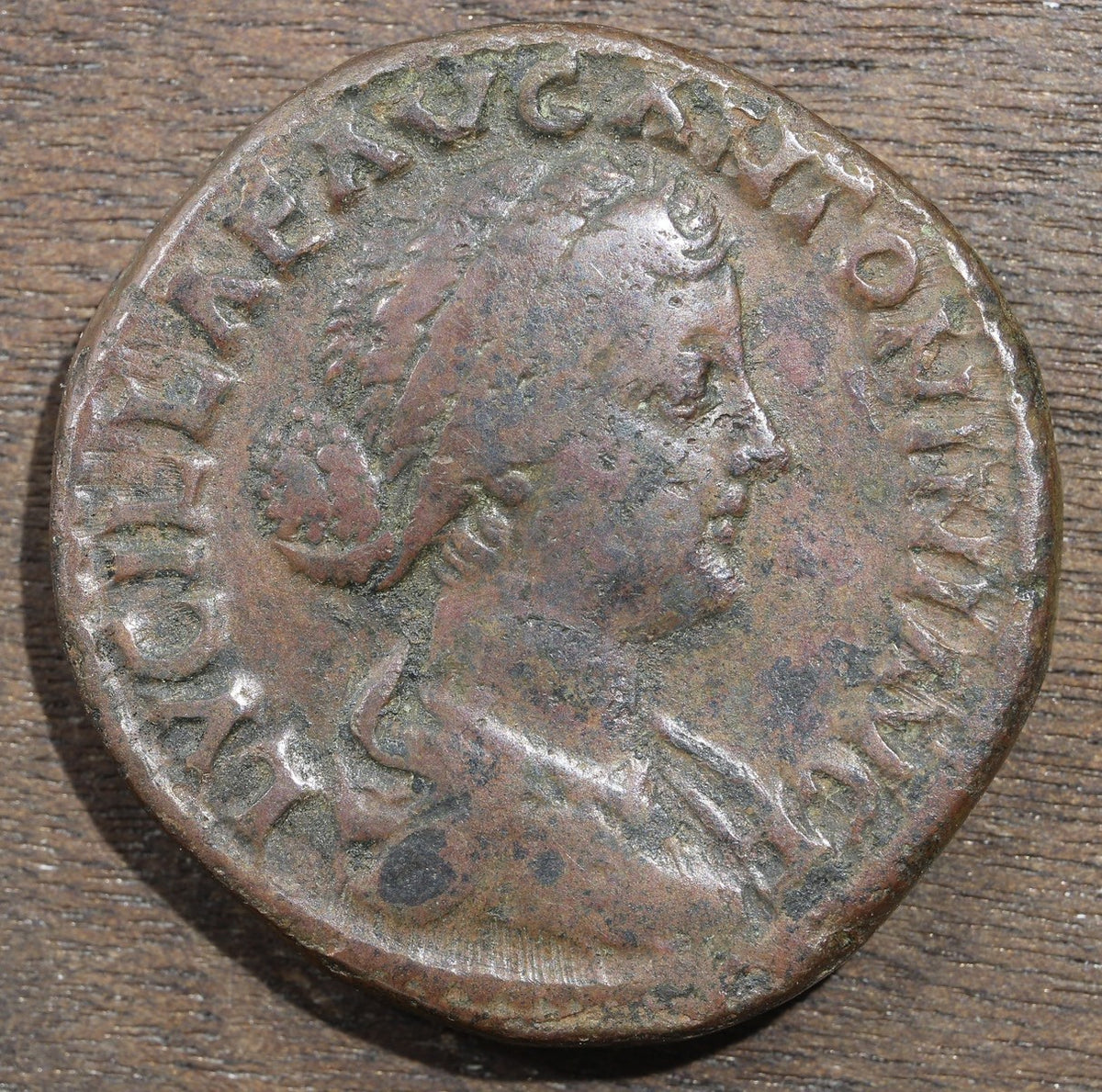 Lucilla Roman Empire Sestertius Large Copper 161-180 AD Under Marcus Aurelius