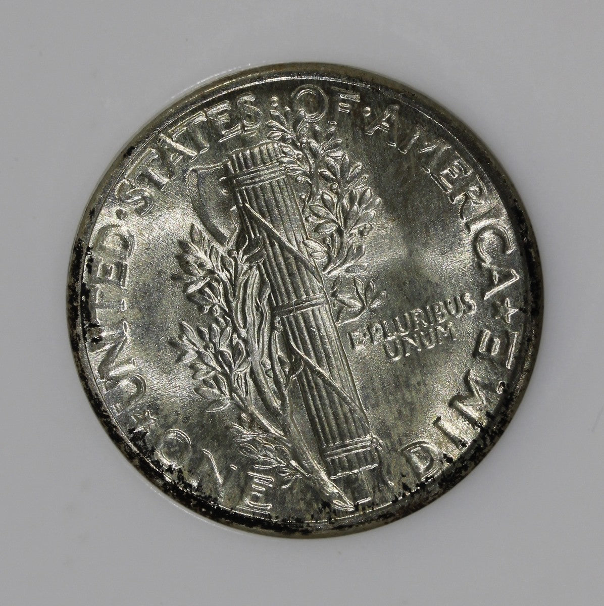 1938 (MS65FB Gold CAC) Mercury Dime 10C NGC Fatty - Gold CAC!