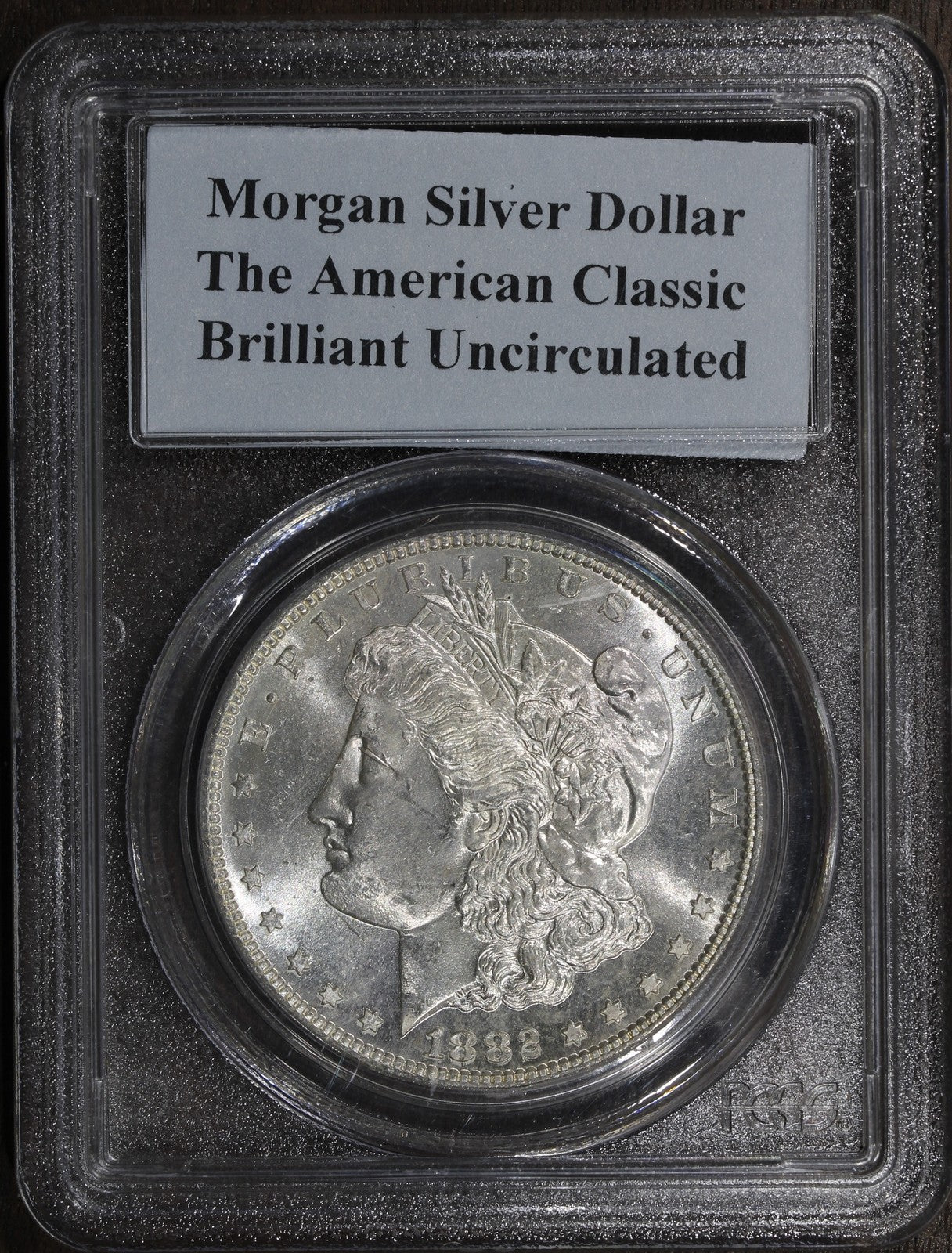 1882-S Morgan Dollar Brilliant Uncirculated PCGS - The American Classic