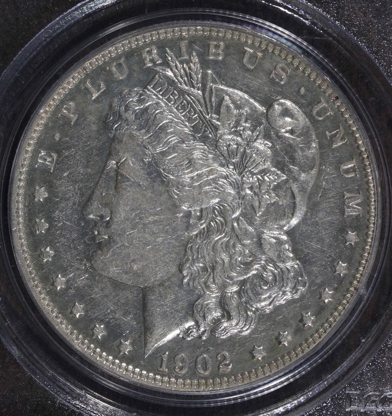 1902 (PR55 CAC) Proof Morgan Silver Dollar $1 PCGS OGH - Stunning Proof