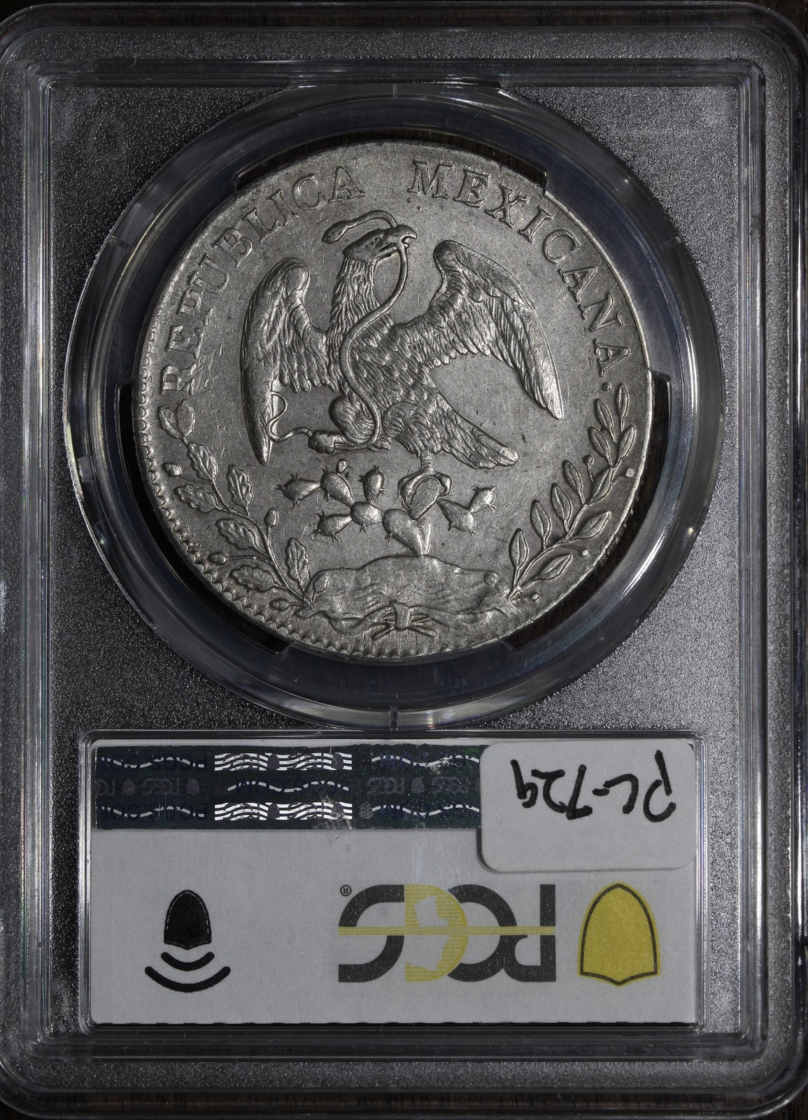 1894-Ca (AU55) Mexico Silver 8 Real 8R PCGS - Chihuahua Mint
