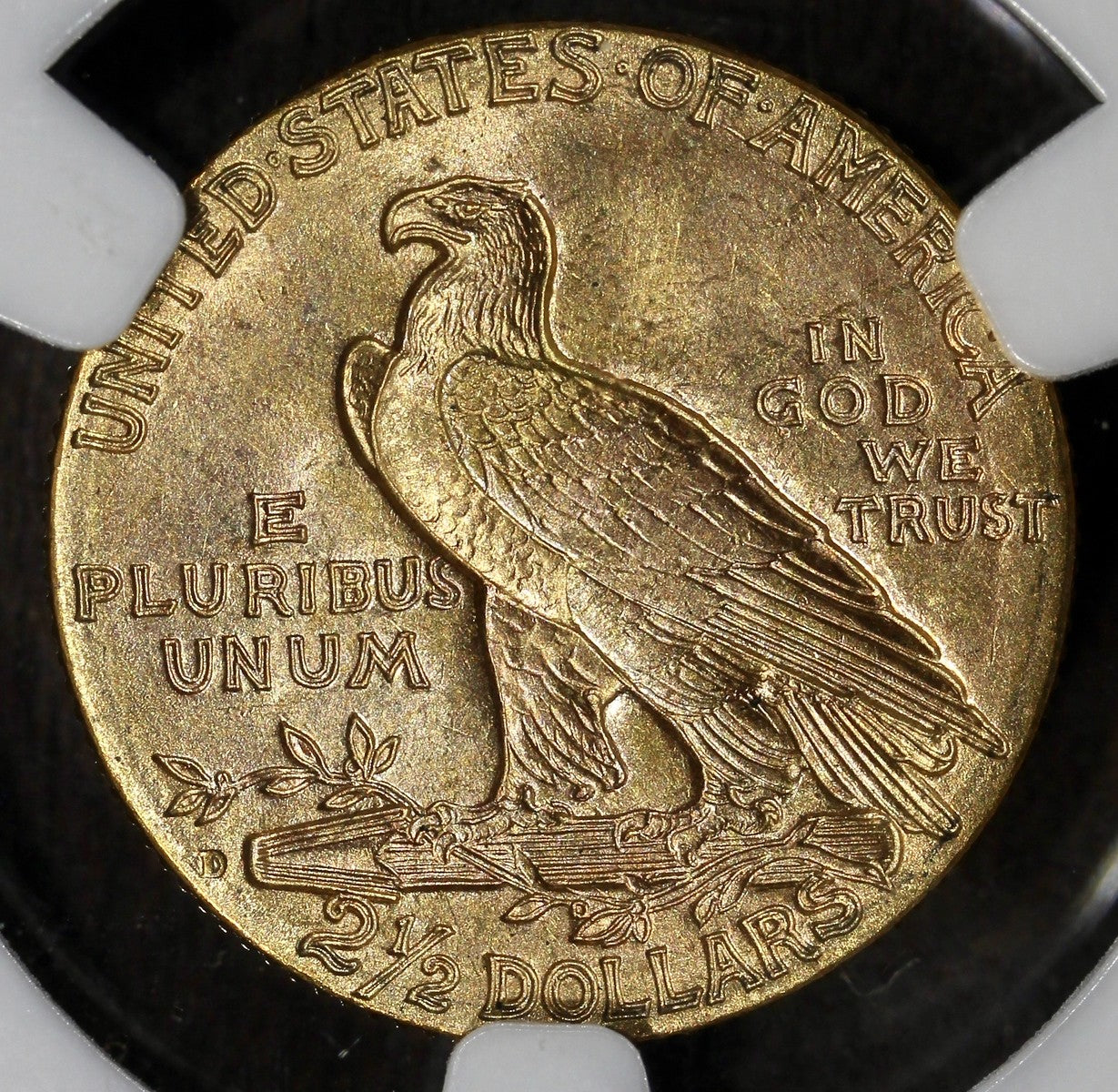 1925-D (MS65) Indian Head Gold Quarter Eagle $2.50 NGC