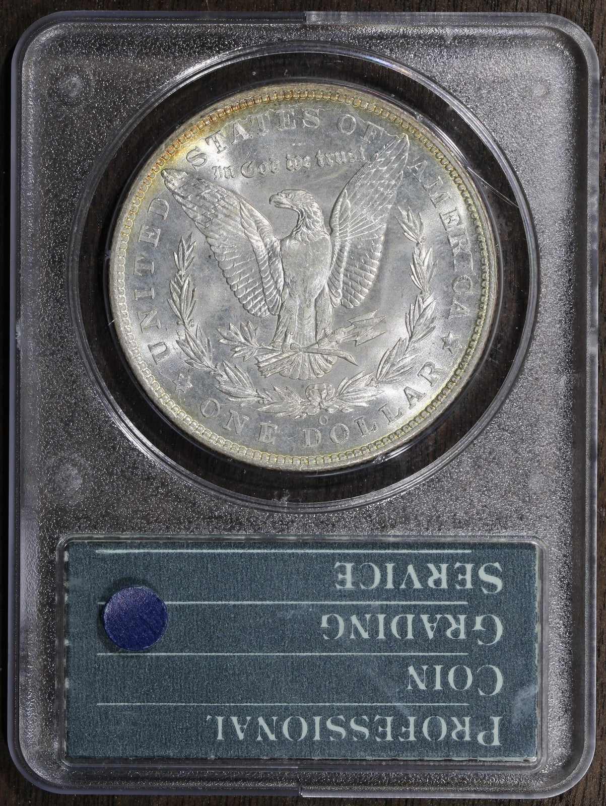 1904-O (MS64 CAC) Morgan Silver Dollar $1 PCGS Rattler