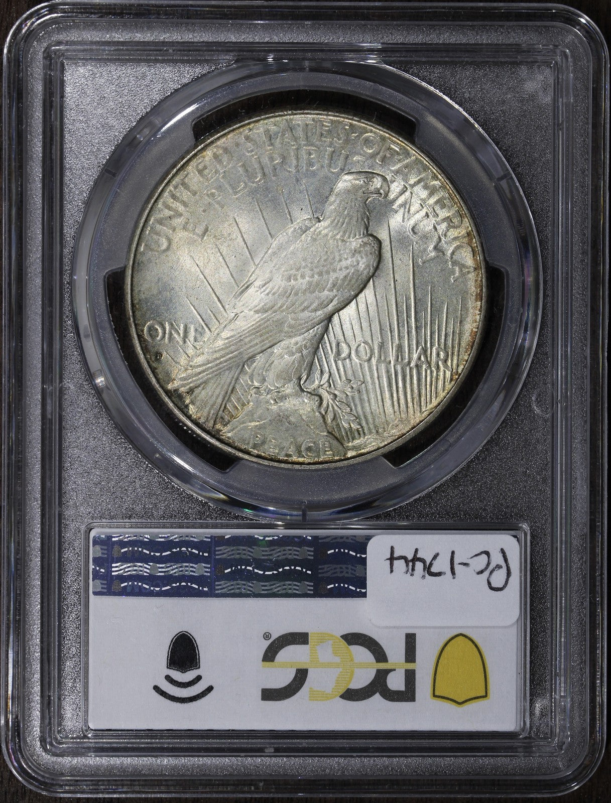 1934-D (MS65) Peace Silver Dollar $1 PCGS - Lovely Original Gem