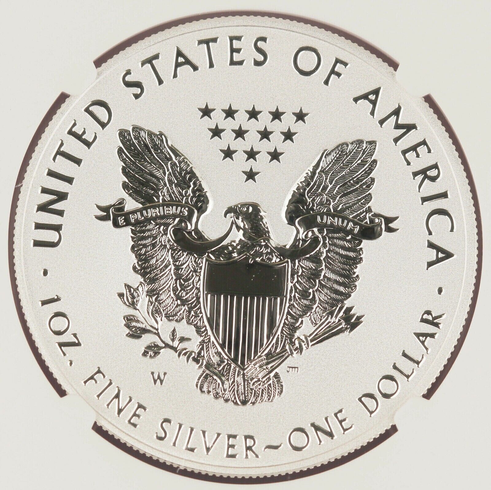 2021-W & S (PF70) Reverse Proof Silver Eagle Designer 2 Coin Set NGC Type 1 & 2