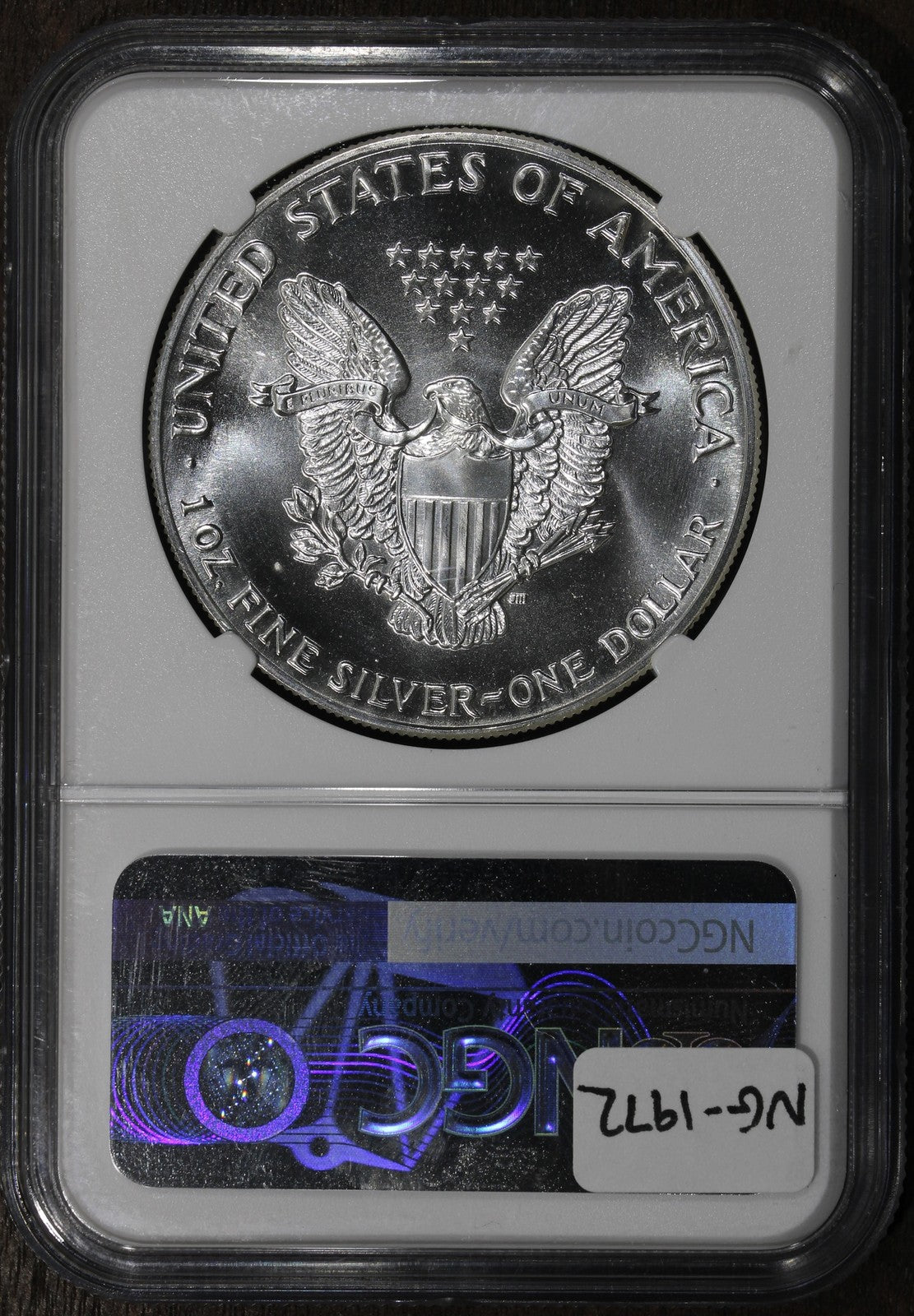 1988 (MS70) American Silver Eagle $1 ASE NGC - Flawless 70!