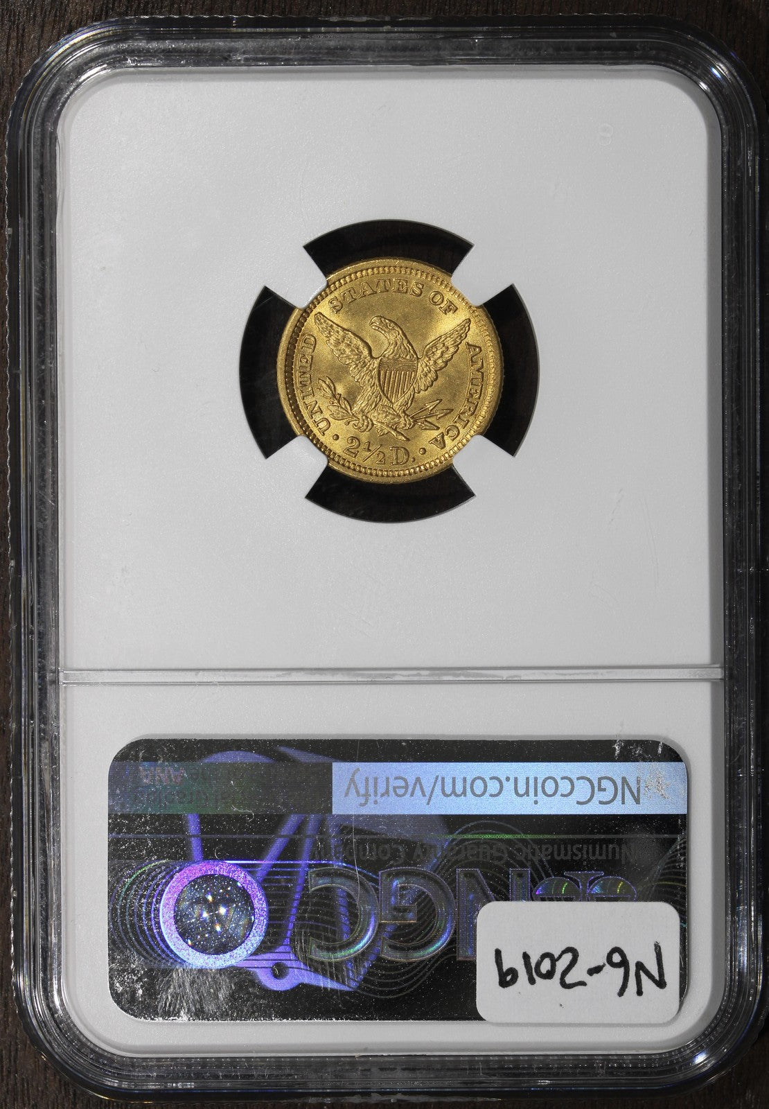 1906 (MS66 CAC) Liberty Head Gold Quarter Eagle $2.50 NGC