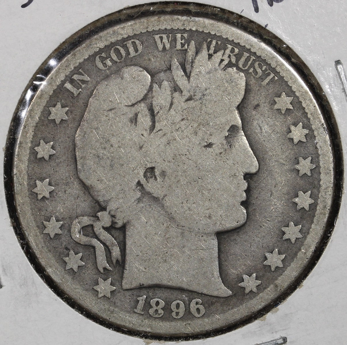 1896-S Barber Half Dollar 50C G - Key Date !