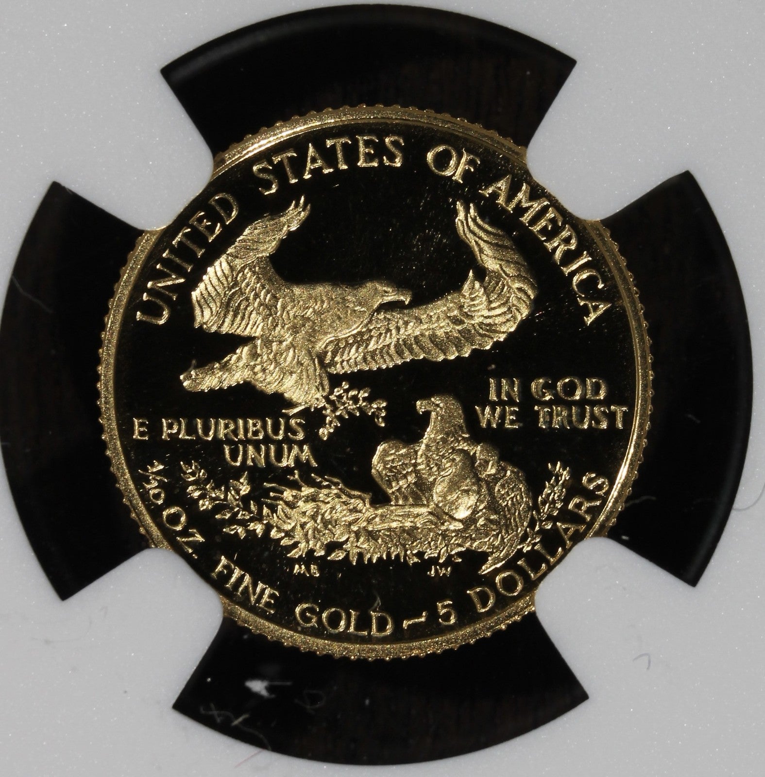 1988 (PF70 Ultra Cameo) 1/10 oz Proof American Gold Eagle $5 NGC