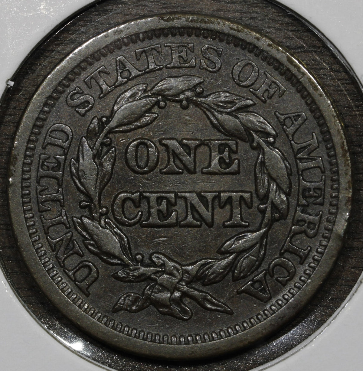 1846 Braided Hair Large Cent 1C XF Extra Fine