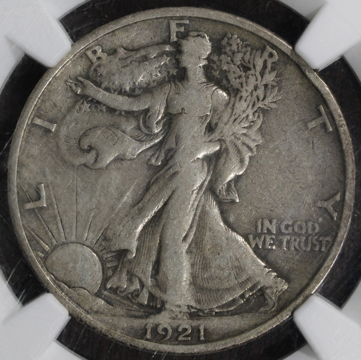 1921-S (VF30 CAC) Walking Liberty Half Dollar 50C NGC - Key Date