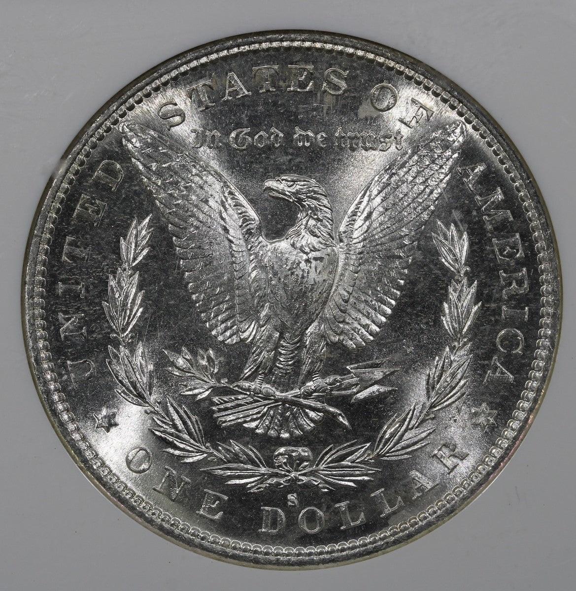 1882-S (MS65 CAC) Morgan Silver Dollar $1 NGC - Blast White Gem