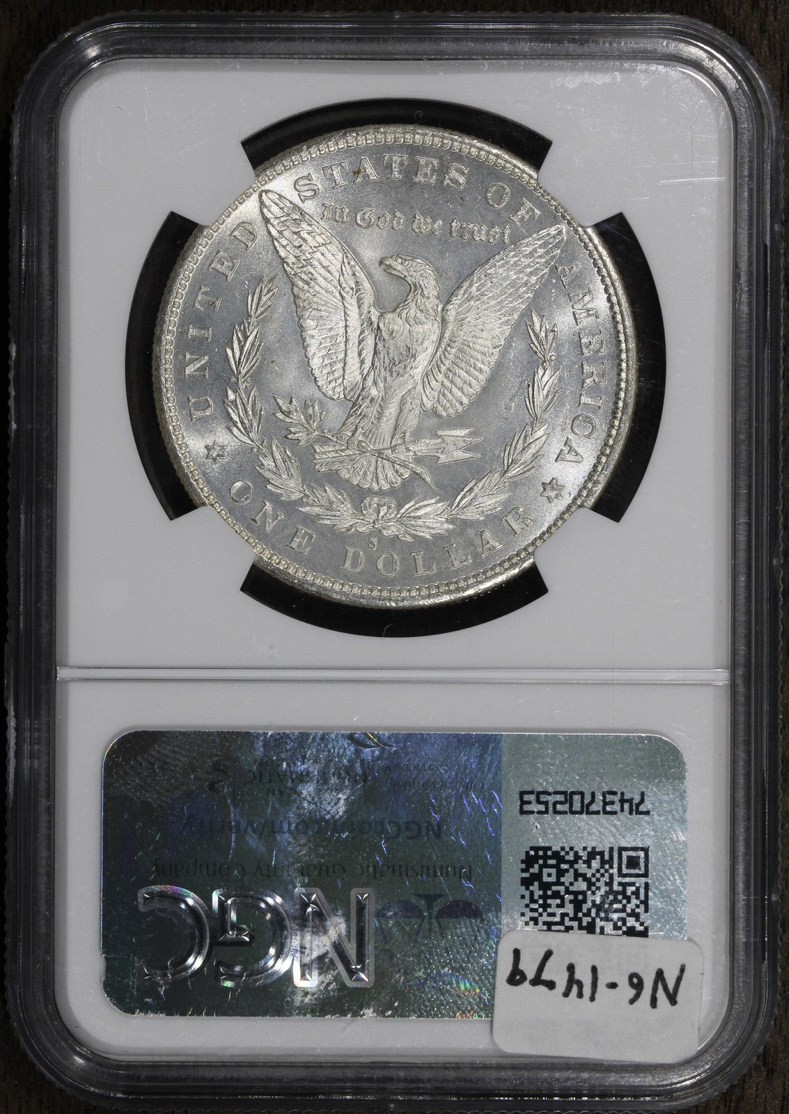 1879-S (MS67 CAC) Morgan Silver Dollar $1 NGC - Pristine Gem