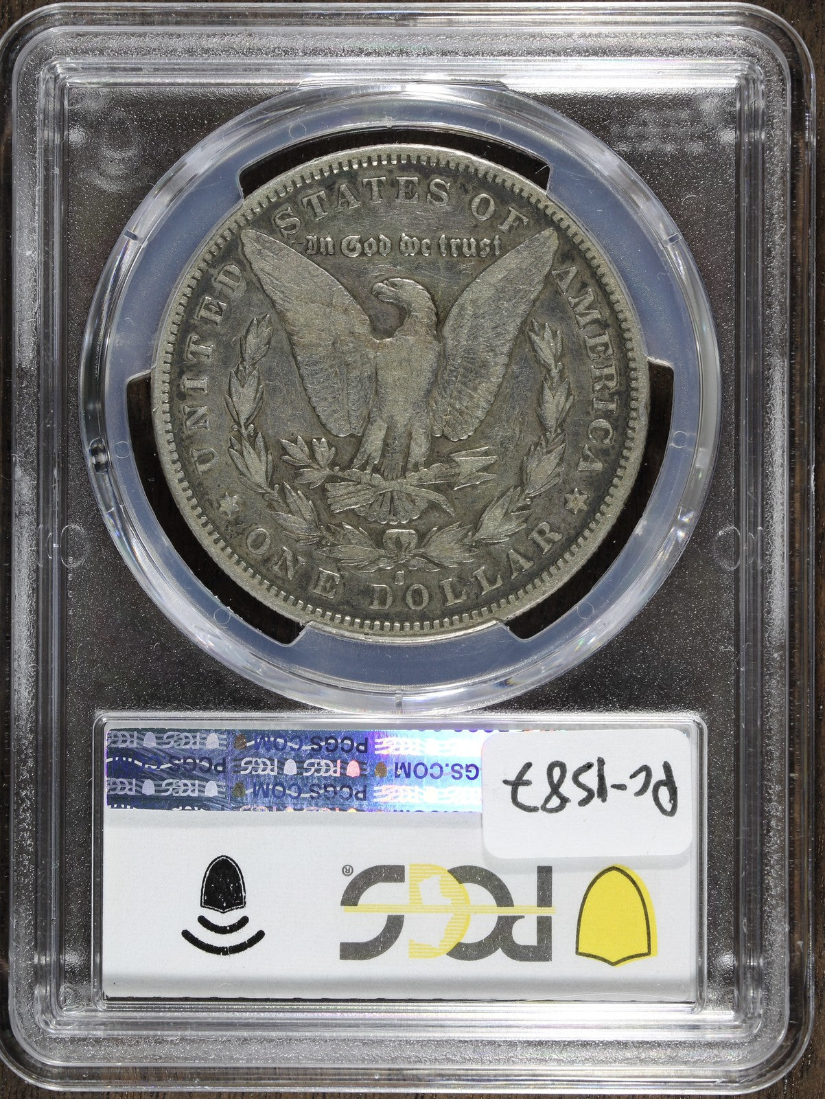1893-S (F12) Morgan Silver Dollar $1 PCGS - KEY Date!