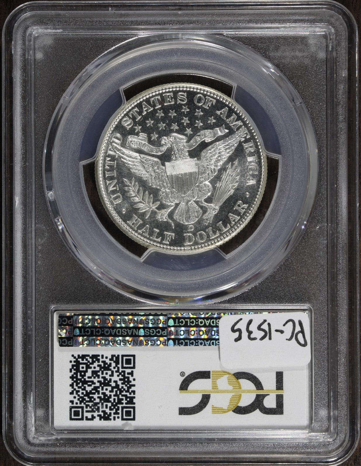 1911-D (MS66 CAC) Barber Half Dollar 50C PCGS - Proof Like Fields!