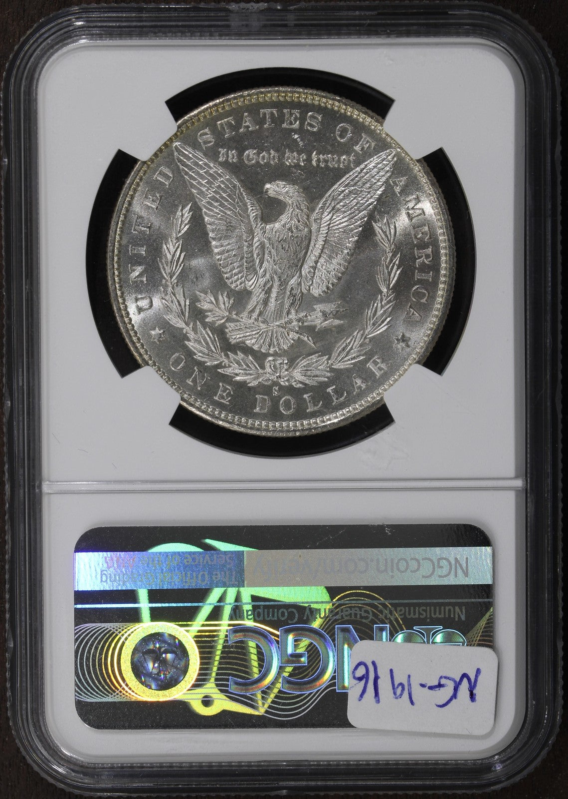 1879-S (MS66* STAR CAC) Morgan Silver Dollar $1 NGC - DMPL Obverse