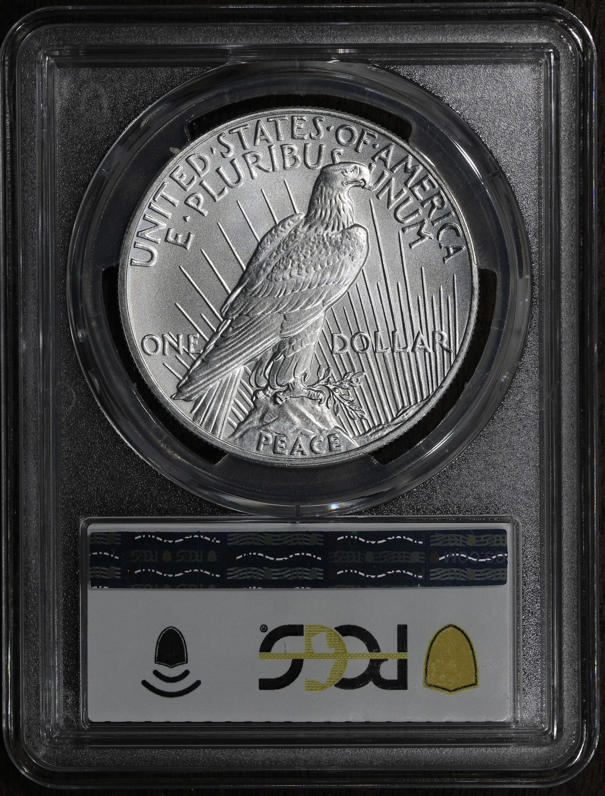 2021 (MS70) Peace Silver Dollar $1 PCGS - 100th Anniversary