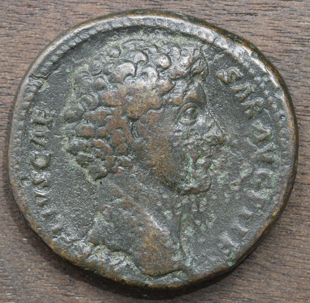 Marcus Aurelius Roman Empire Sestertius 138-161 AD Struck Under Antoninus Pius