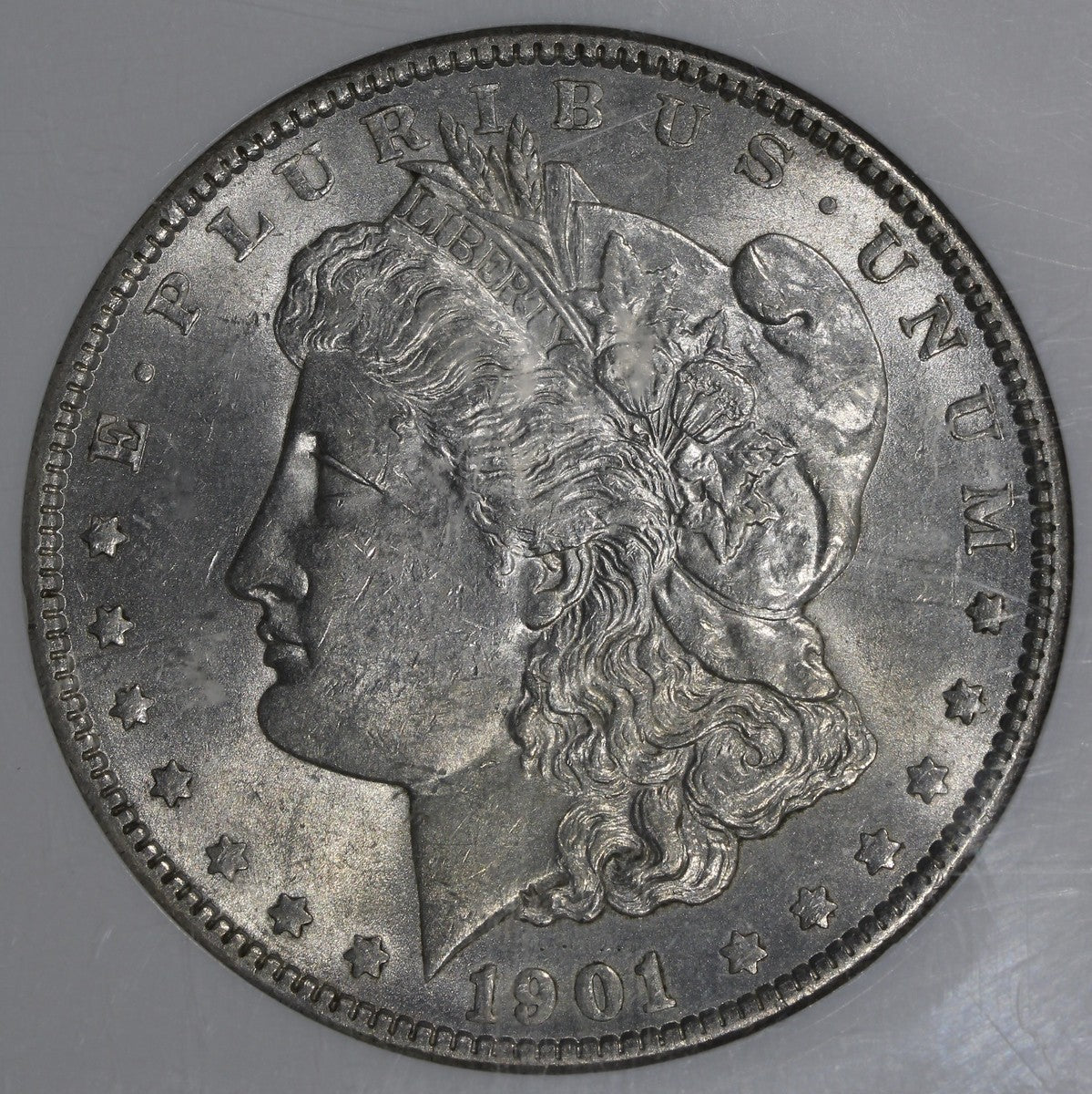 1901 (MS61) Morgan Silver Dollar $1 NGC