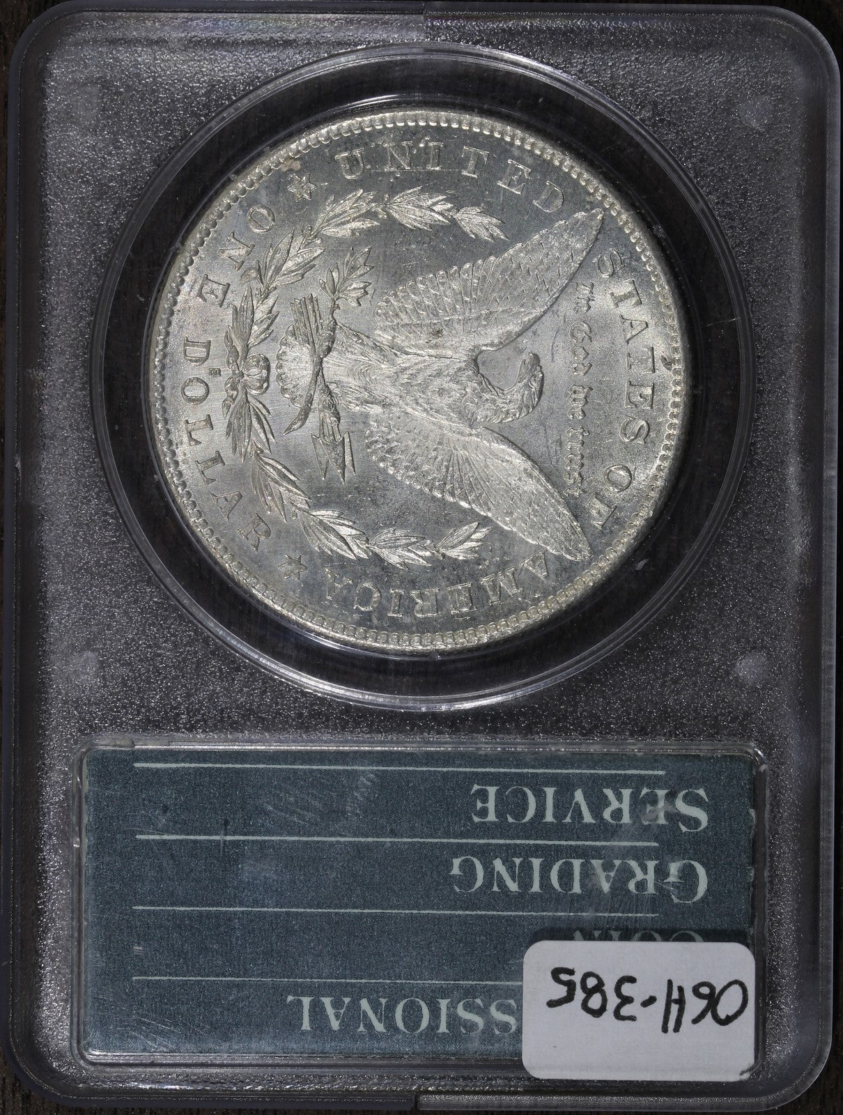 1878-S (MS63 CAC) Morgan Silver Dollar $1 PCGS Rattler - First Year
