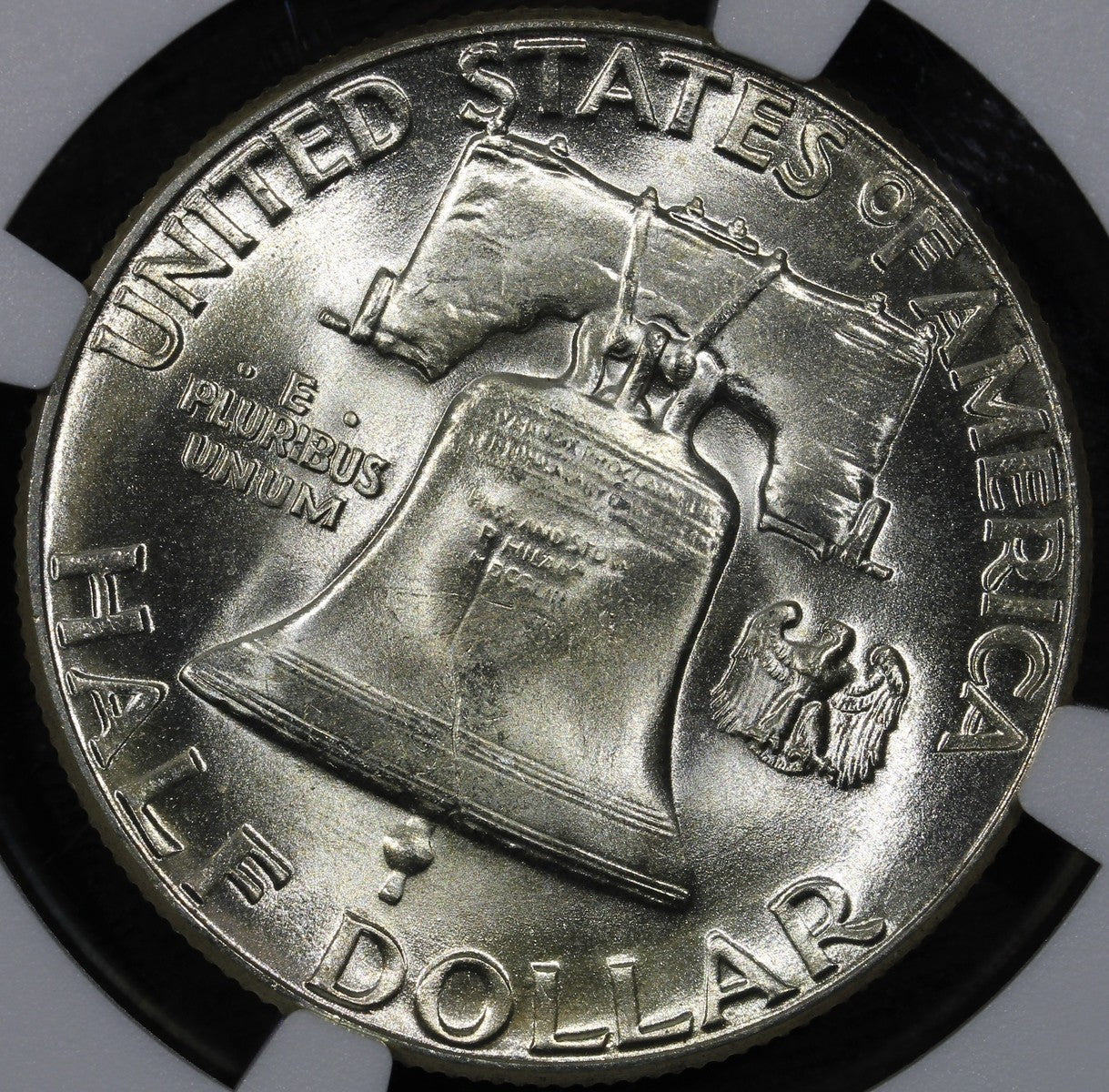 1951 (MS66 FBL) Franklin Half Dollar 50C NGC - Blast White