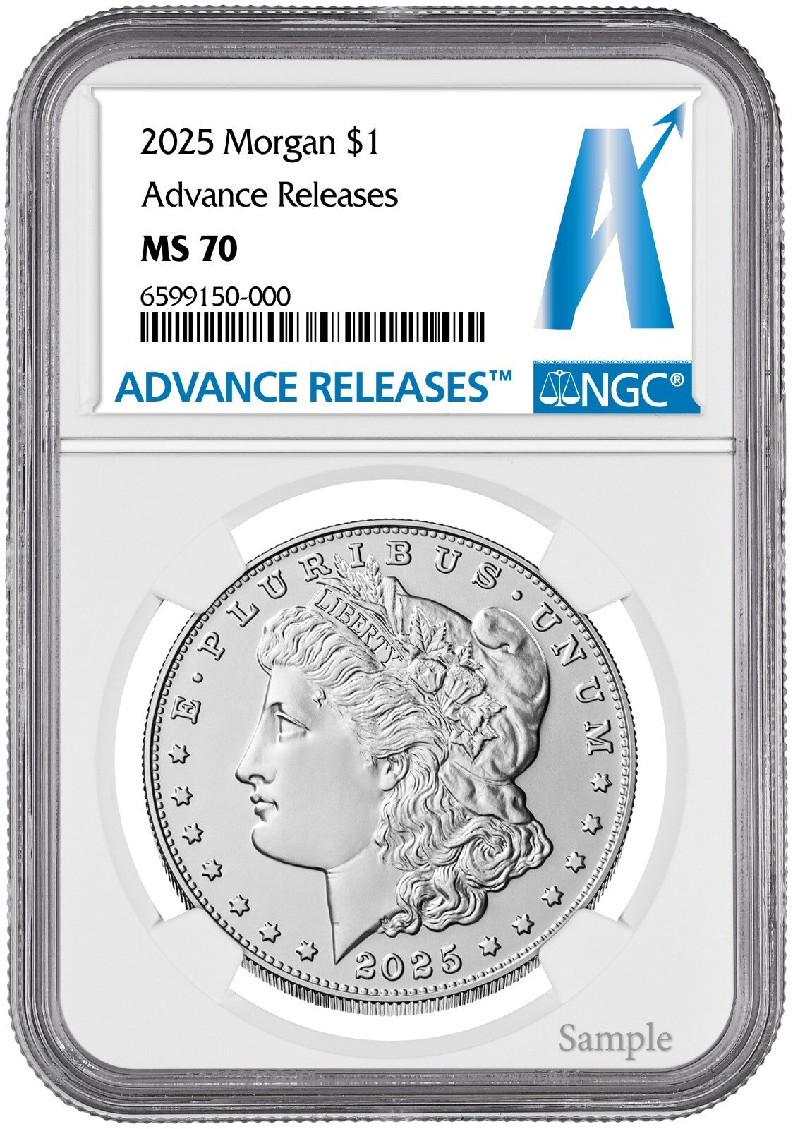2025-P (MS70) Morgan & Peace Silver Dollar (2 Coin Set) Advanced AR NGC Presale