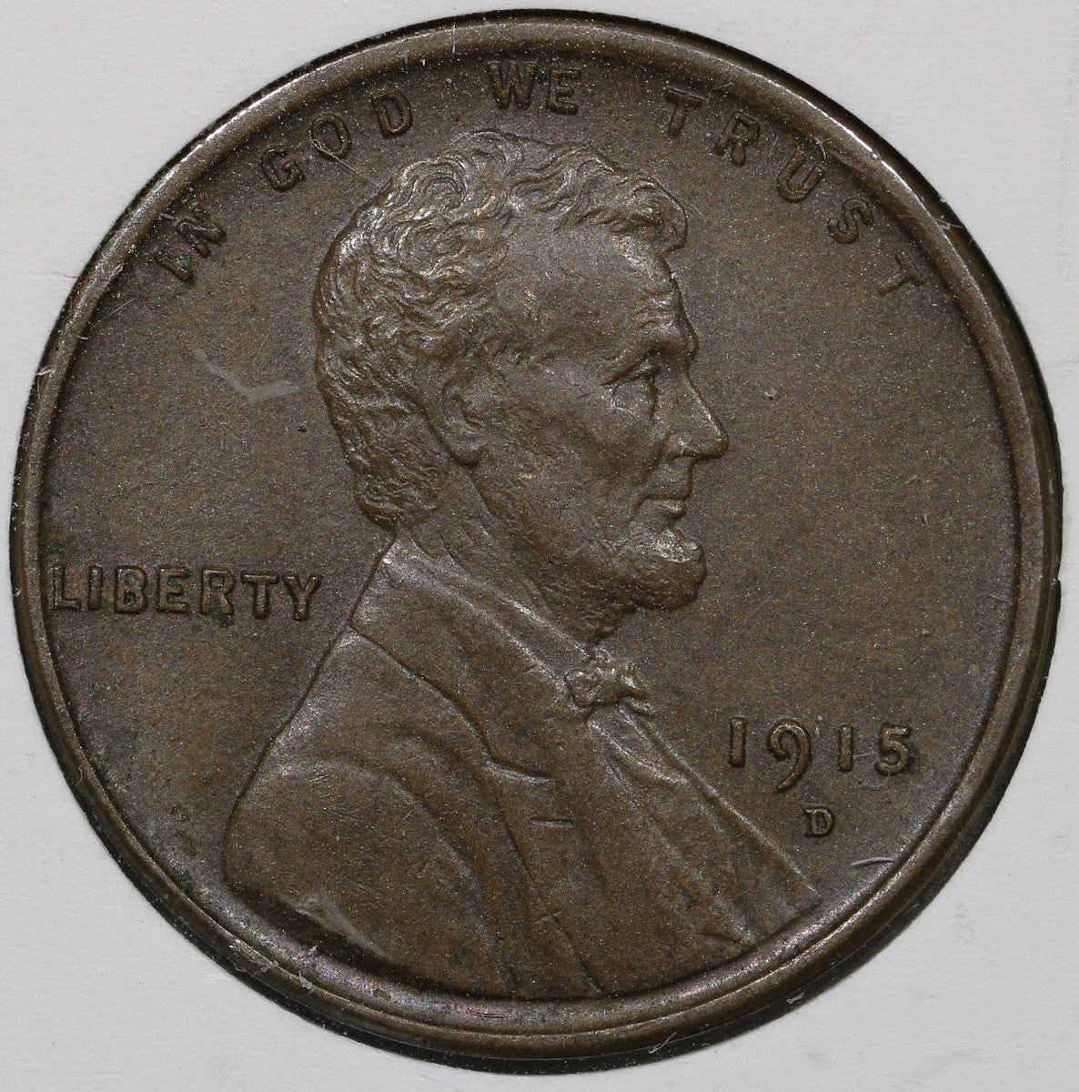 1915-D Lincoln Wheat Cent 1C - AU About Uncirculated