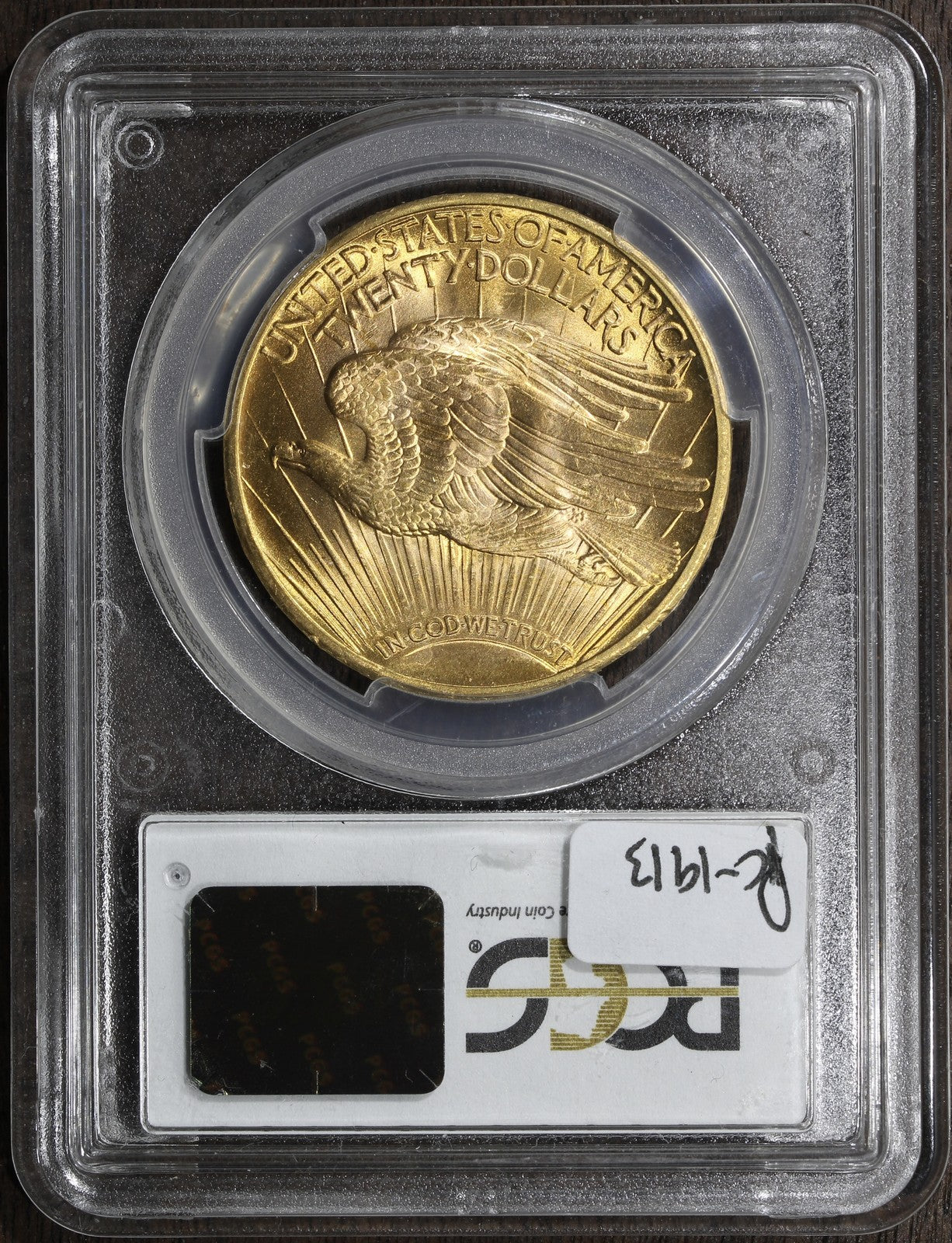 1912 (MS65) Saint Gauden's Gold Double Eagle $20 PCGS - Rare St Gaudens