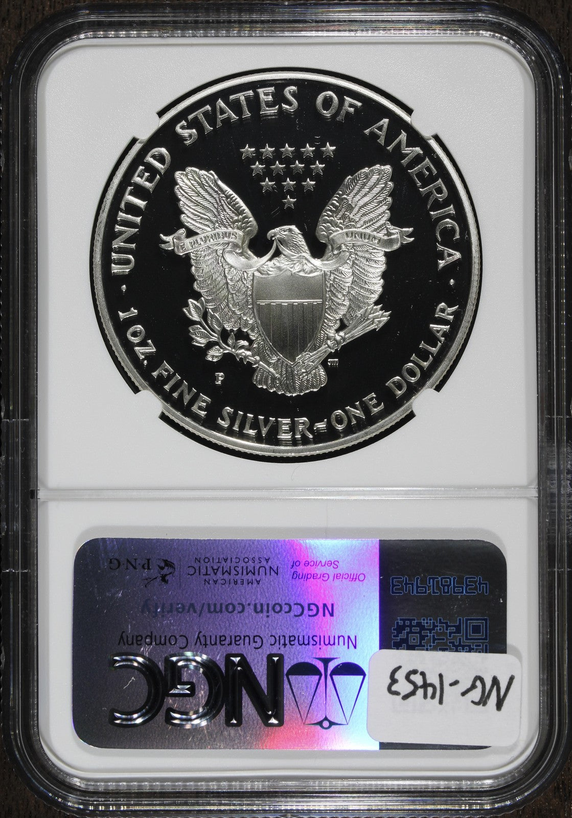 1998 (PF70 Ultra Cameo) 1 oz Proof American Silver Eagle $1 NGC