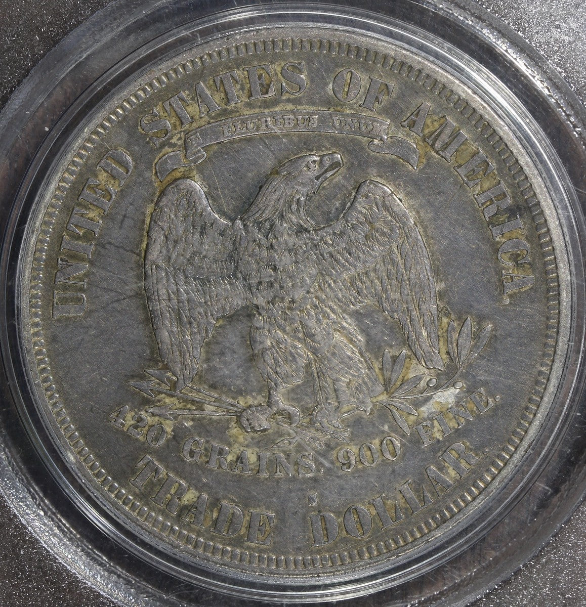 1877-S (XF40) Trade Silver Dollar $1 PCGS - Nicely Circulated