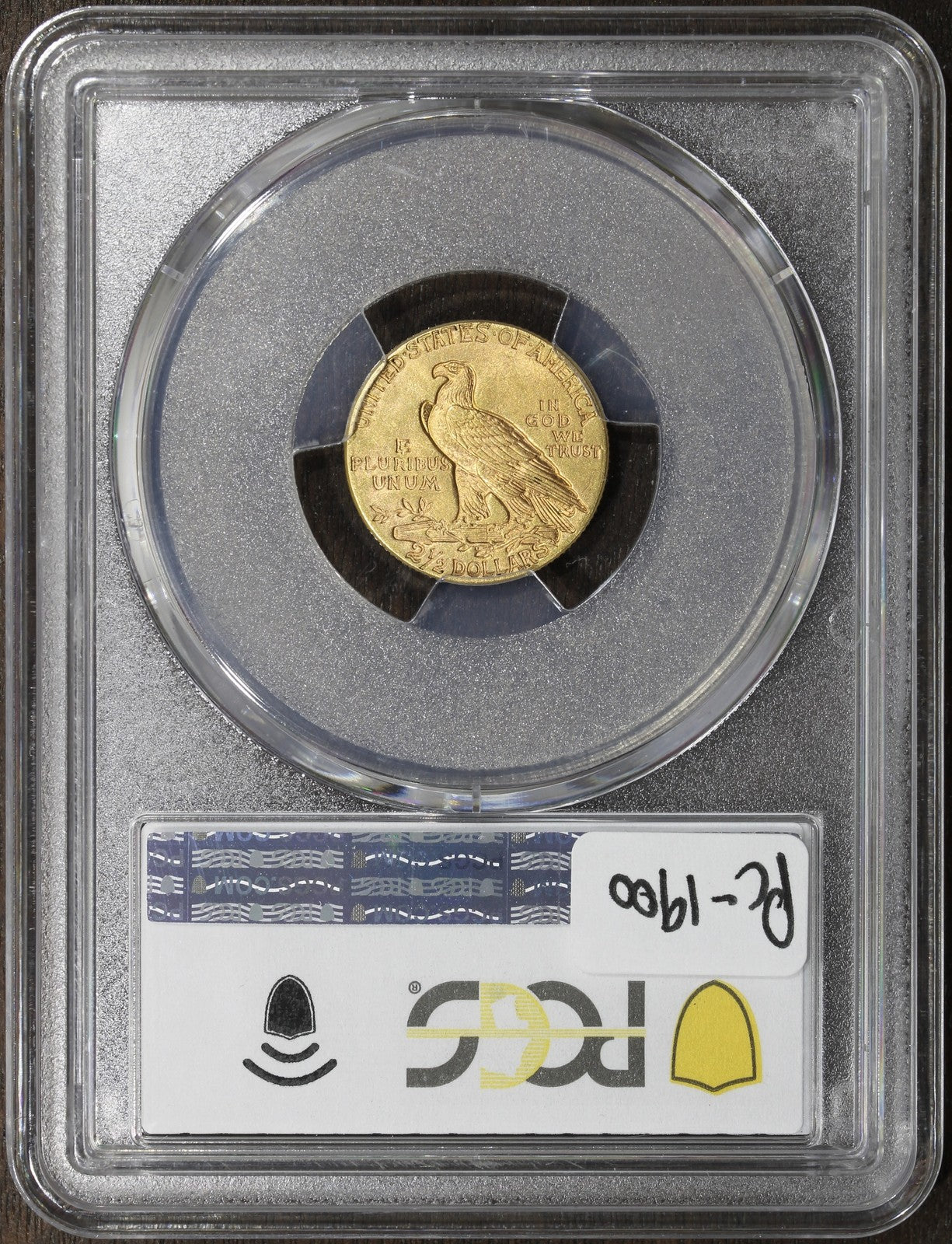 1913 (MS63) Indian Head Gold Quarter Eagle $2.50 PCGS