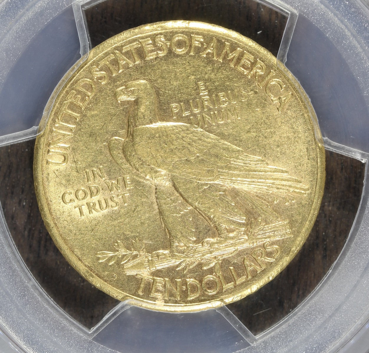 1911-D (AU58 CAC) Indian Gold Eagle $10 PCGS - Better Date