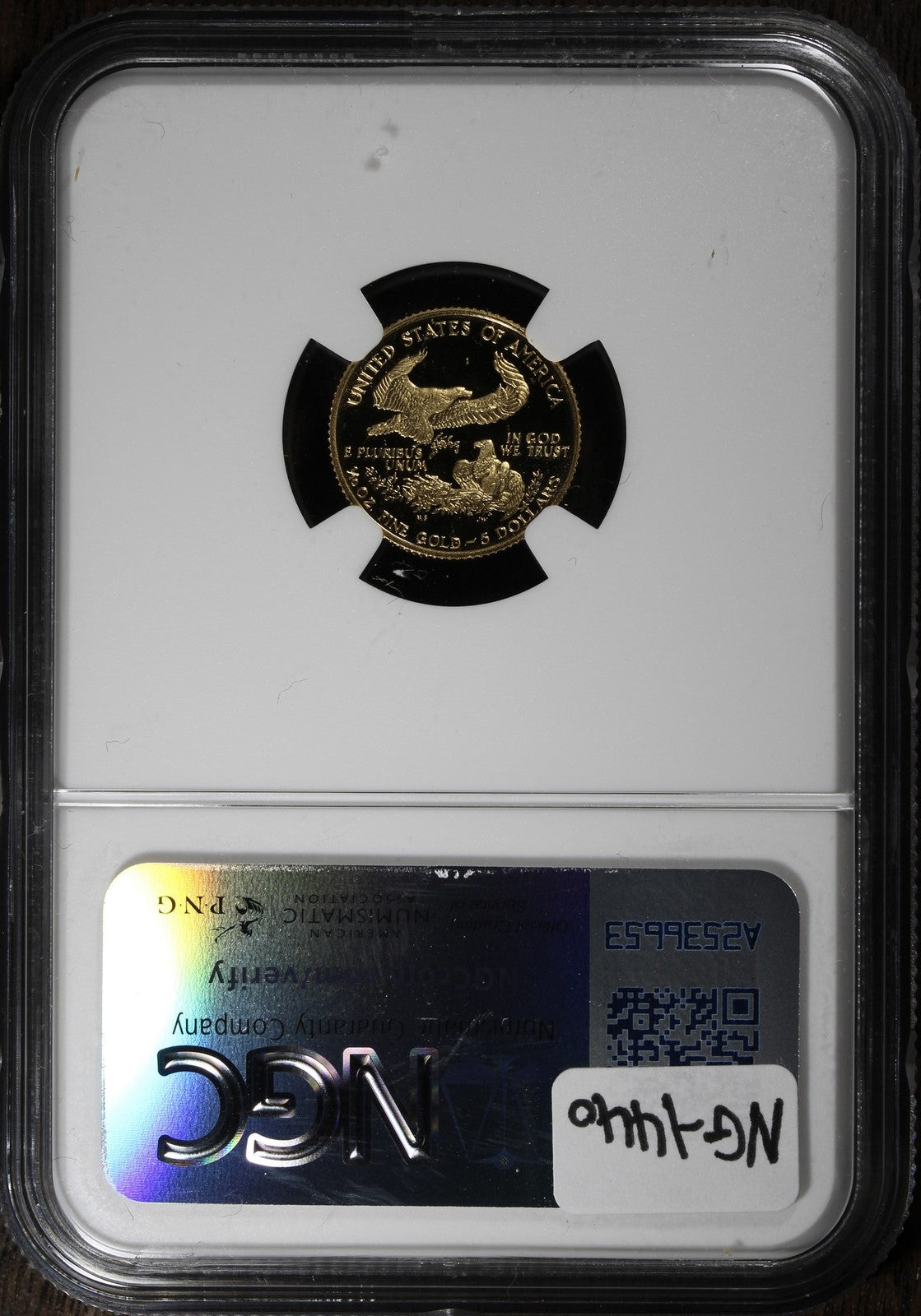 1988 (PF70 Ultra Cameo) 1/10 oz Proof American Gold Eagle $5 NGC