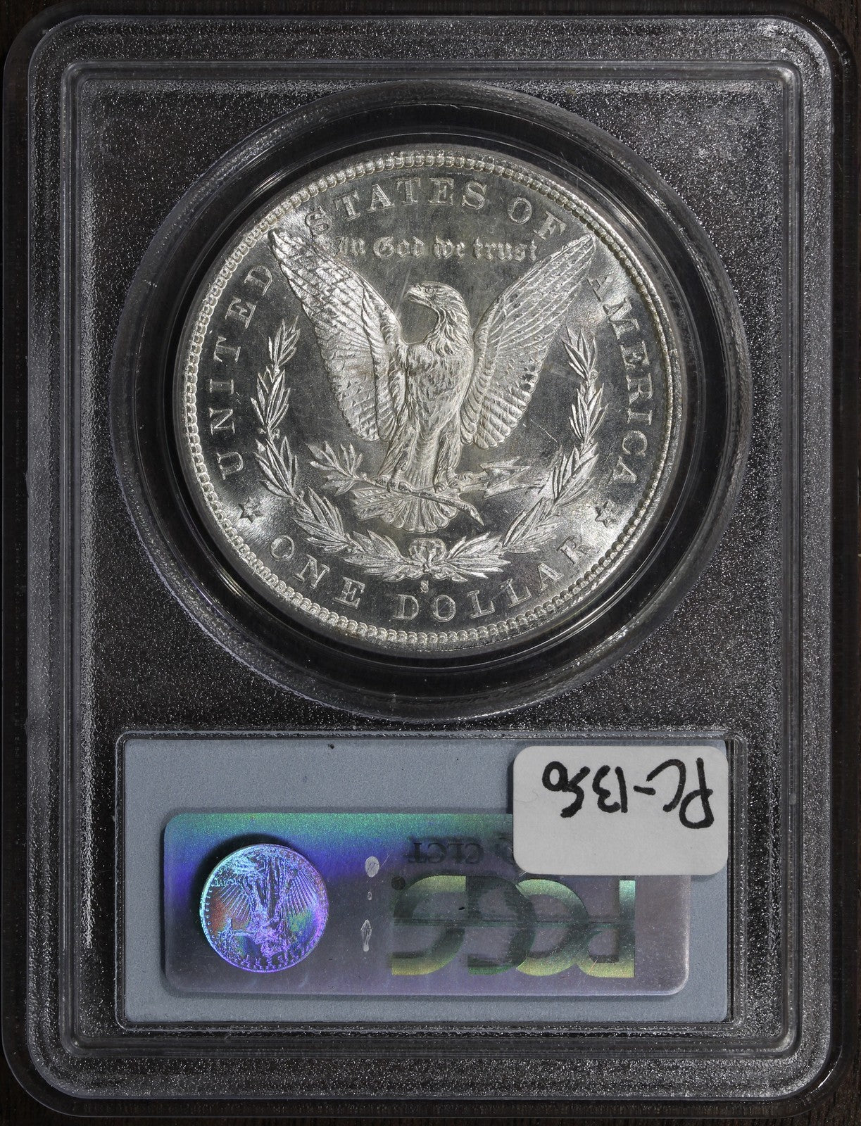 1880-S (MS63 CAC) Morgan Silver Dollar $1 PCGS - Premium Quality