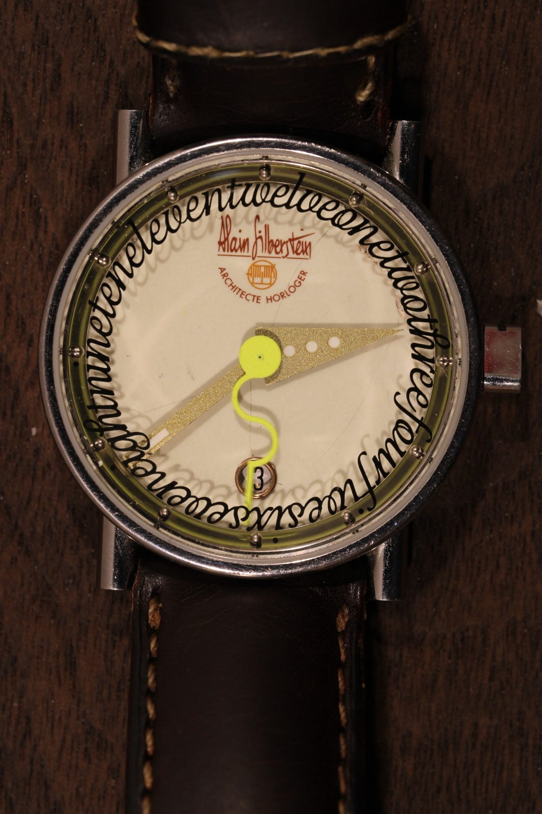 Alain Silberstein Limited (8 of 10) Automatic – Rare ETA 2892A2 Bauhaus Design