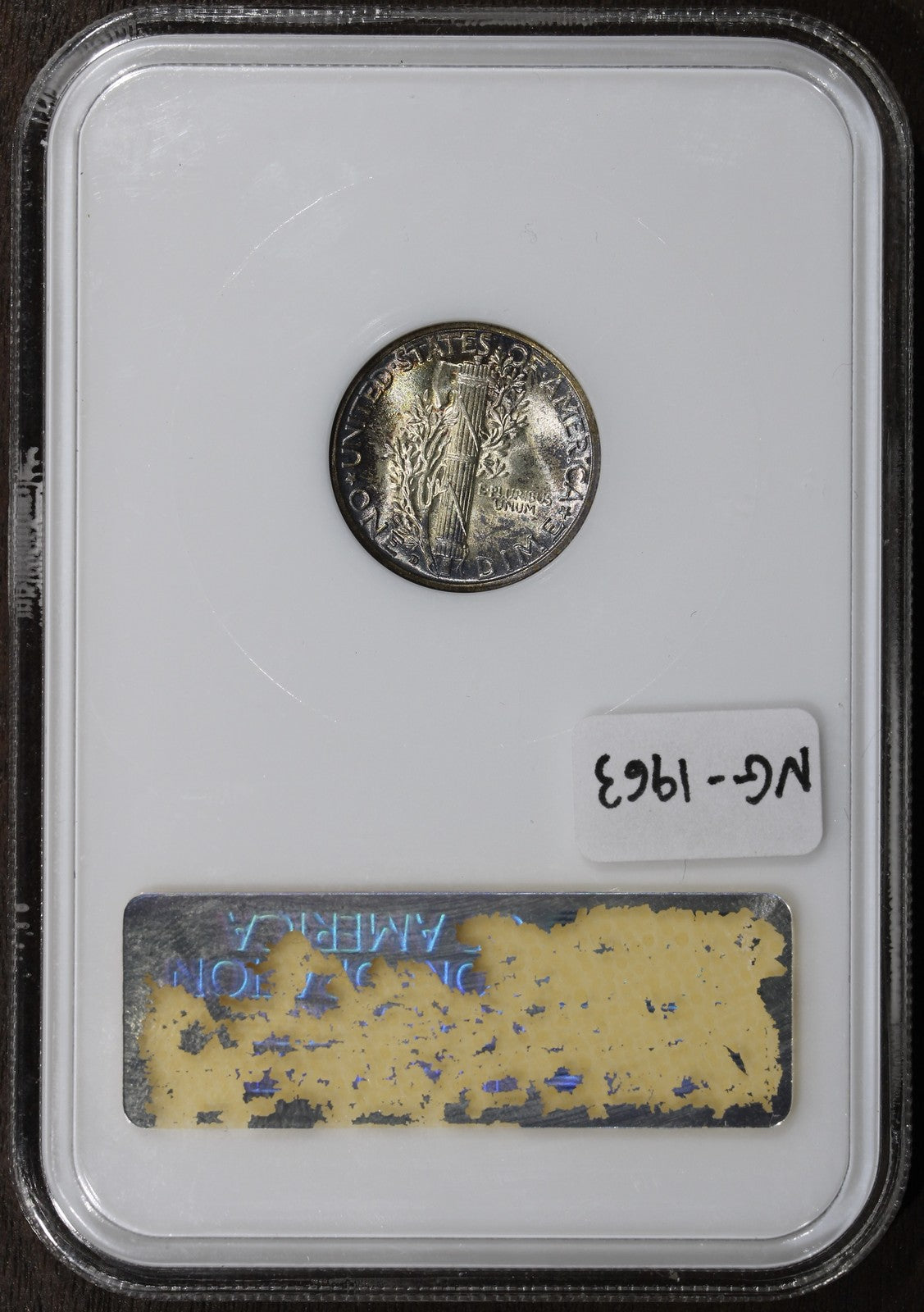 1931-D (MS65FB CAC) Merucy Dime 10C NGC - Better Date