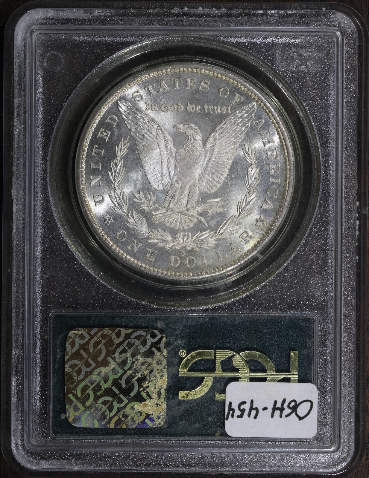 1880-S (MS67 CAC) Morgan Silver Dollar $1 PCGS OGH - Superb Gem