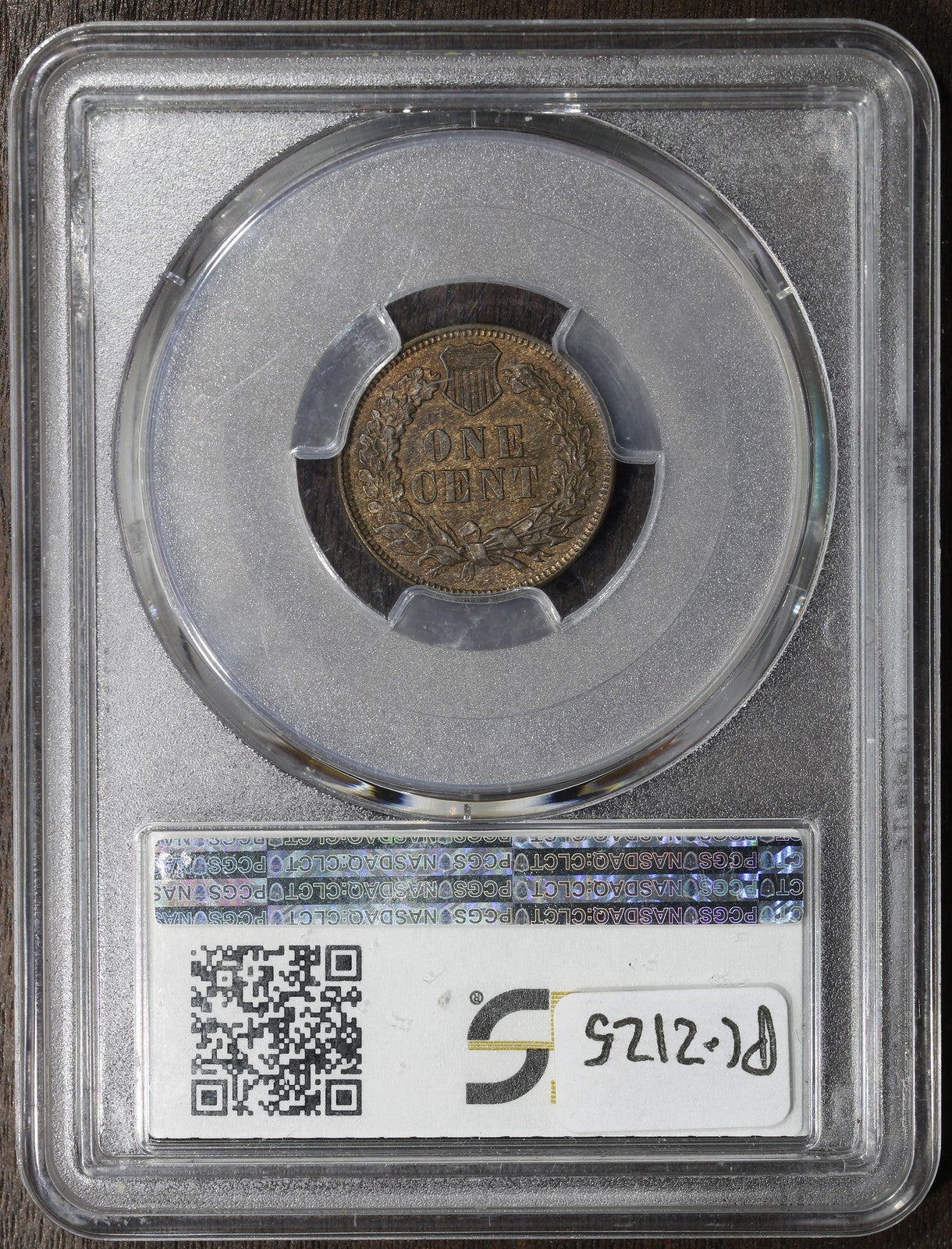 1876 (MS63RB CAC) Indian Head Cent 1C IHC PCGS