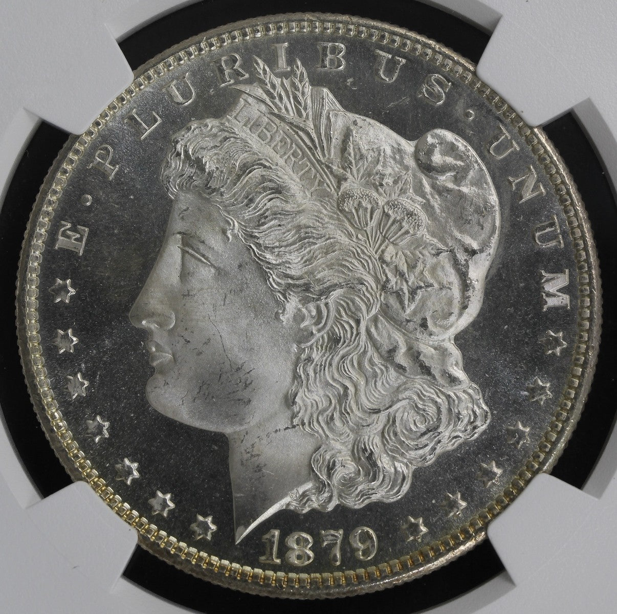 1879-S (MS66* STAR CAC) Morgan Silver Dollar $1 NGC - DMPL Obverse