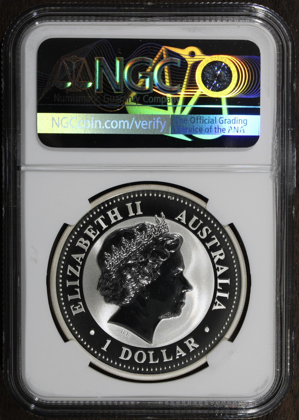 2003 (MS69) 1 oz Silver Australia Kookaburra $1 NGC