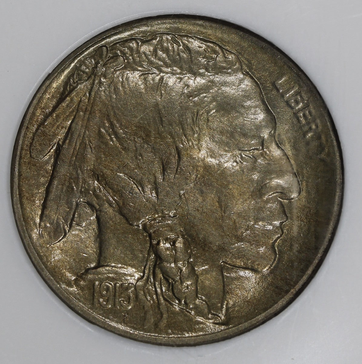 1913-D (MS64 CAC) Type 2 Buffalo Nickel 5C NGC