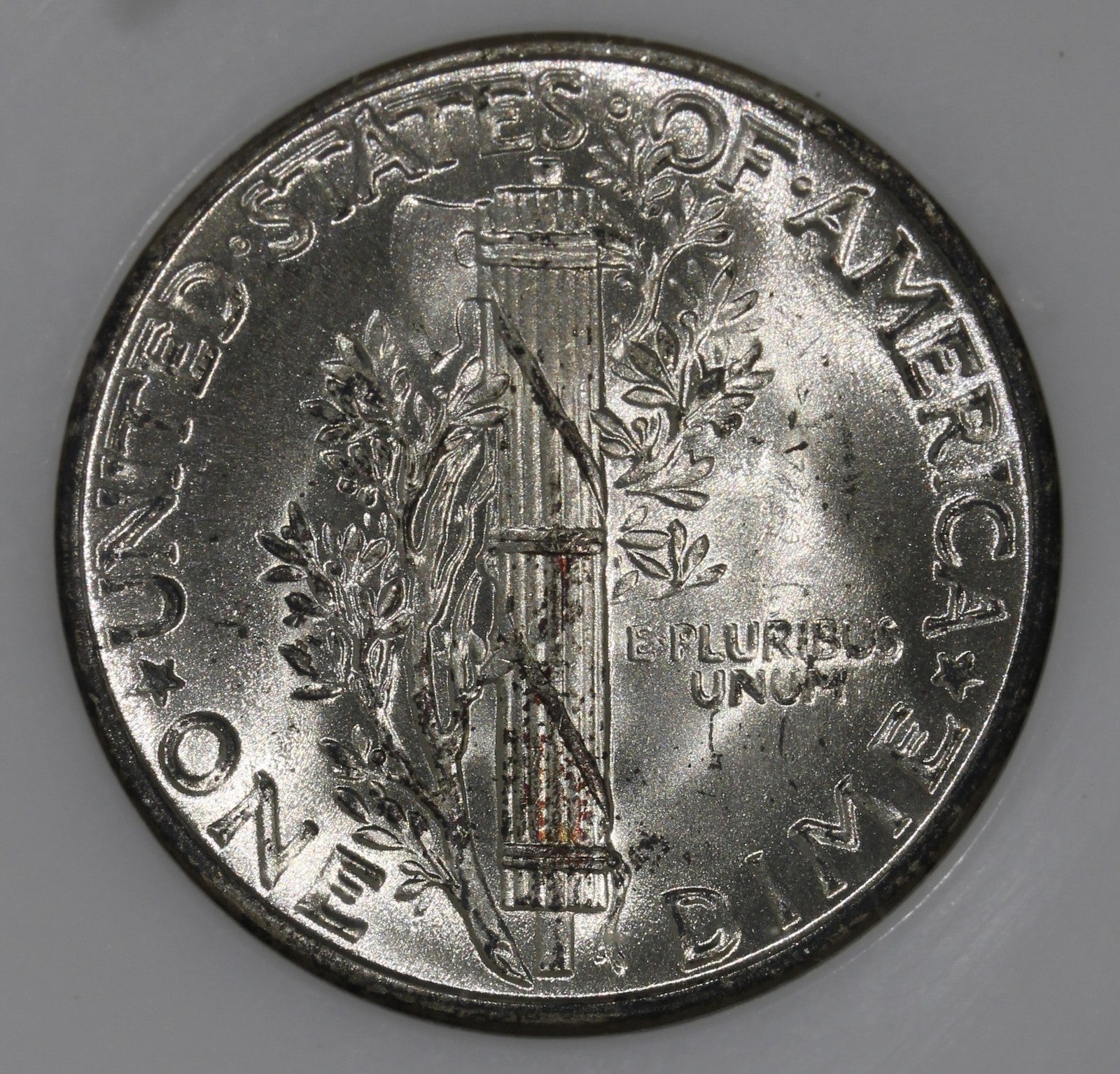 1944 (MS66FB CAC) Mercury Dime 10C NGC FATTY Old Holder